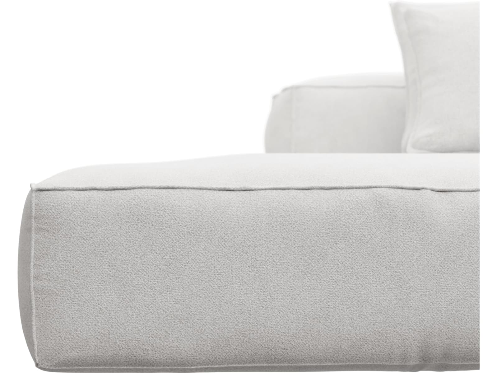 Riley Noa Fog Modular Sofa - 1x Arm, 2x Armless, 1x Left Terminal color Noa Fog