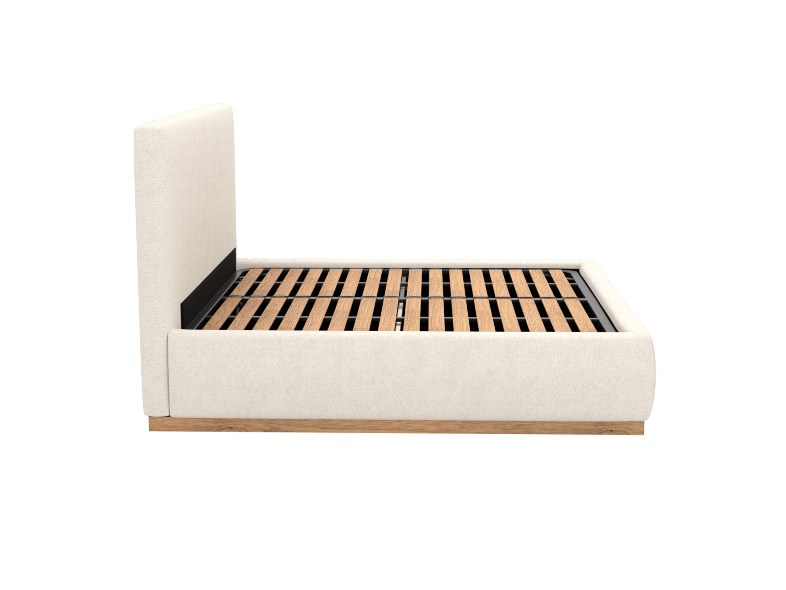 Haven Gas Lift Bed Noa Fog King color Noa Fog