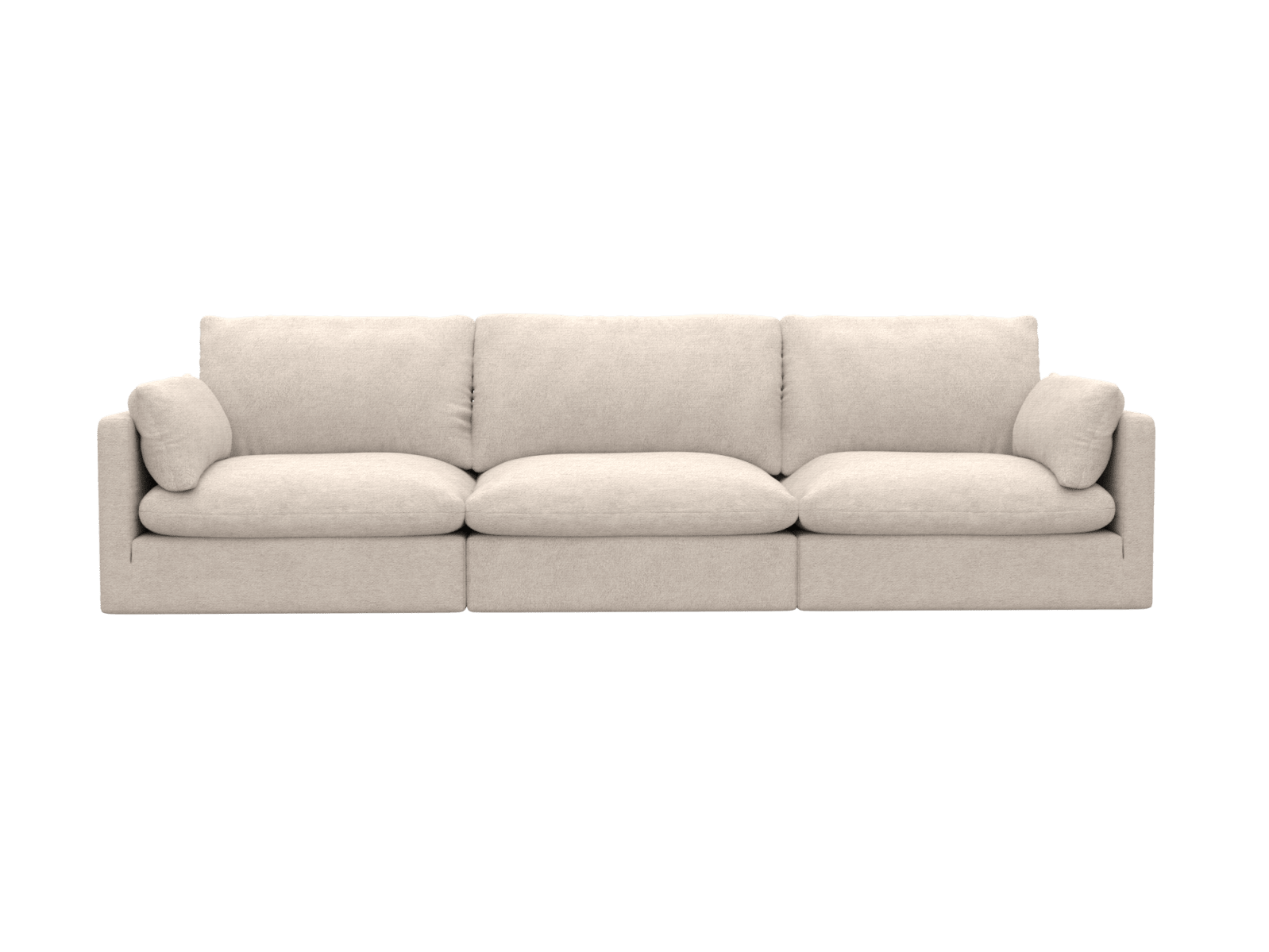 Willow Noa Desert Modular Sofa - 3 Seater color Noa Desert