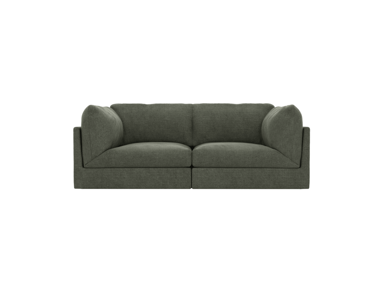 Finley Tribute Dark Jade Modular Sofa - 2 Seater color Tribute Dark Jade