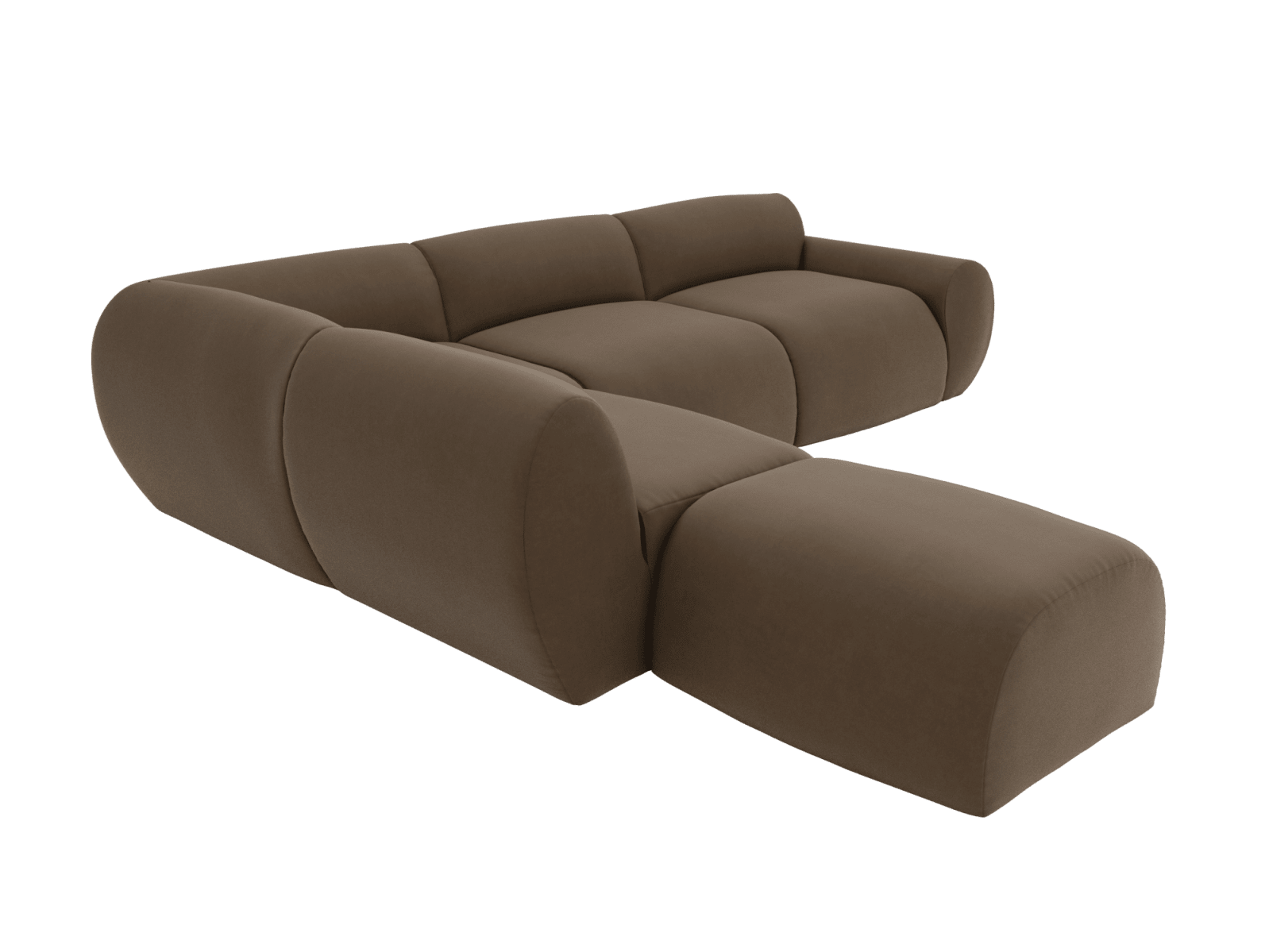 Malmo Blaze Mocha Sofa - 5 Seater LAF Terminal color Blaze Mocha