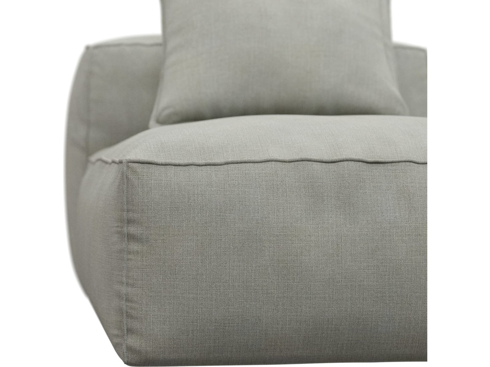 Riley Toorak Pebble Module Chaise color Toorak Pebble