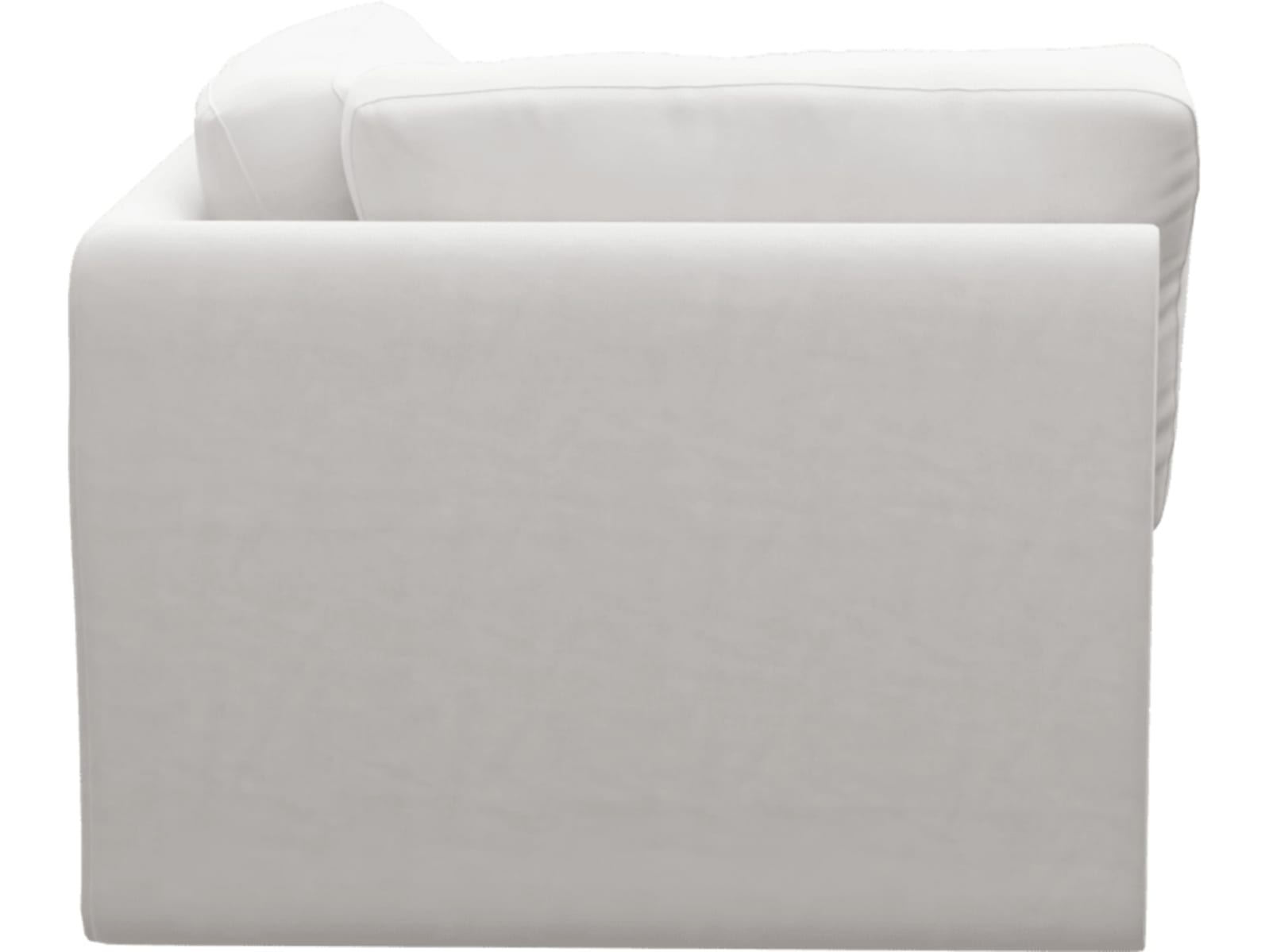 Monica Muse Frost Corner Sofa Chair Module color Muse Frost