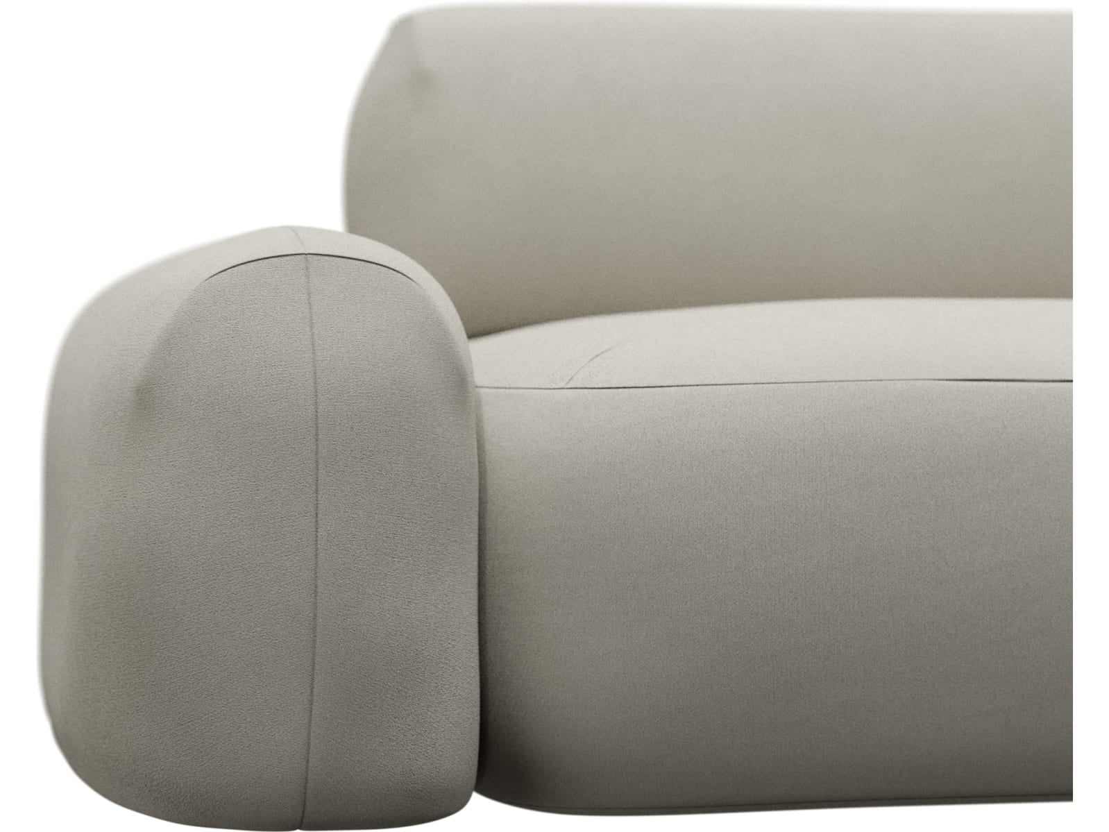 Beckett California Ivory Modular Sofa - 2 Seater color California Ivory