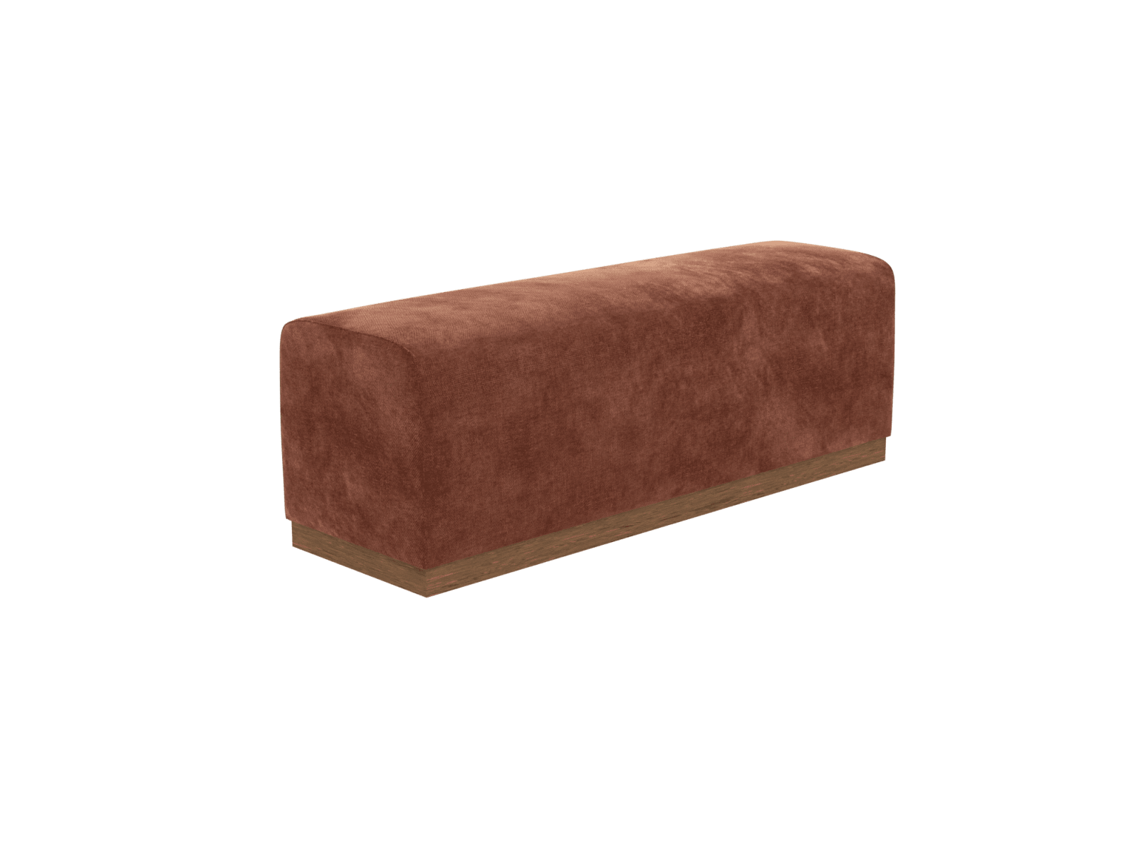 Havana Bed End Muse Rust color Muse Rust