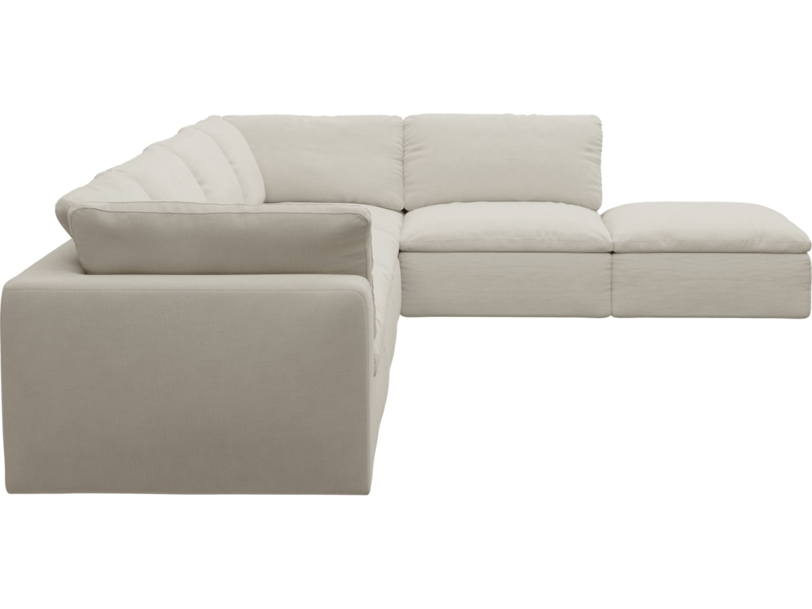 Cloud Deep Toorak Pearl Modular Sofa - 6 Piece color Toorak Pearl