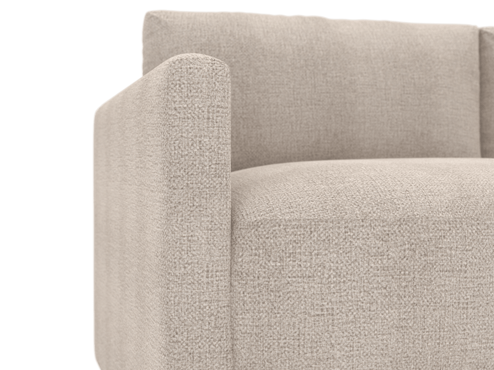 Haven Apt Noa Desert Chaise Sofa color Noa Desert
