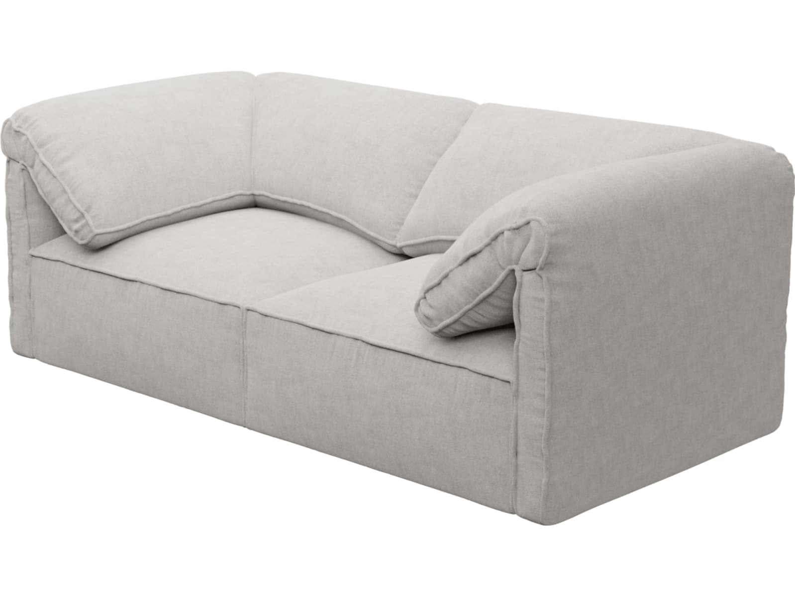 Kai Avon Mineral Modular Sofa - 2 Seater color Avon Mineral