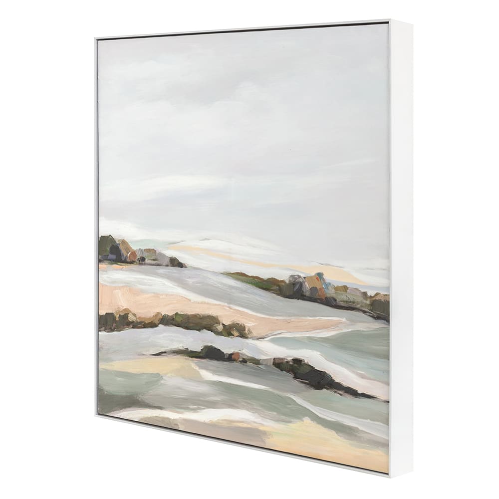 In to the Hills Framed Painting - 100cm x 100cm 