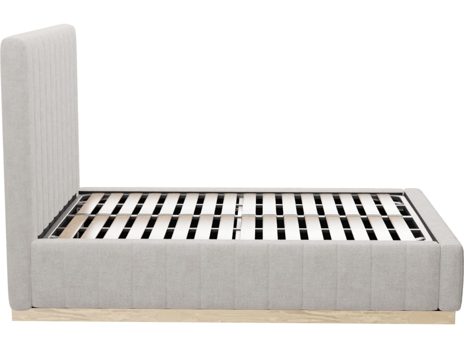 Brentwood Gas Lift Bed Avon Mineral color Avon Mineral