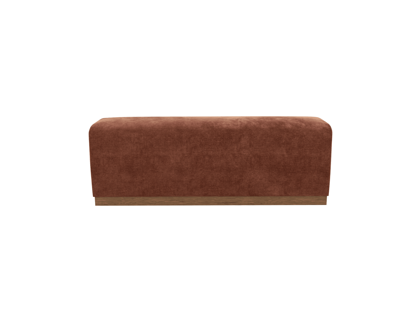Havana Bed End Muse Rust color Muse Rust