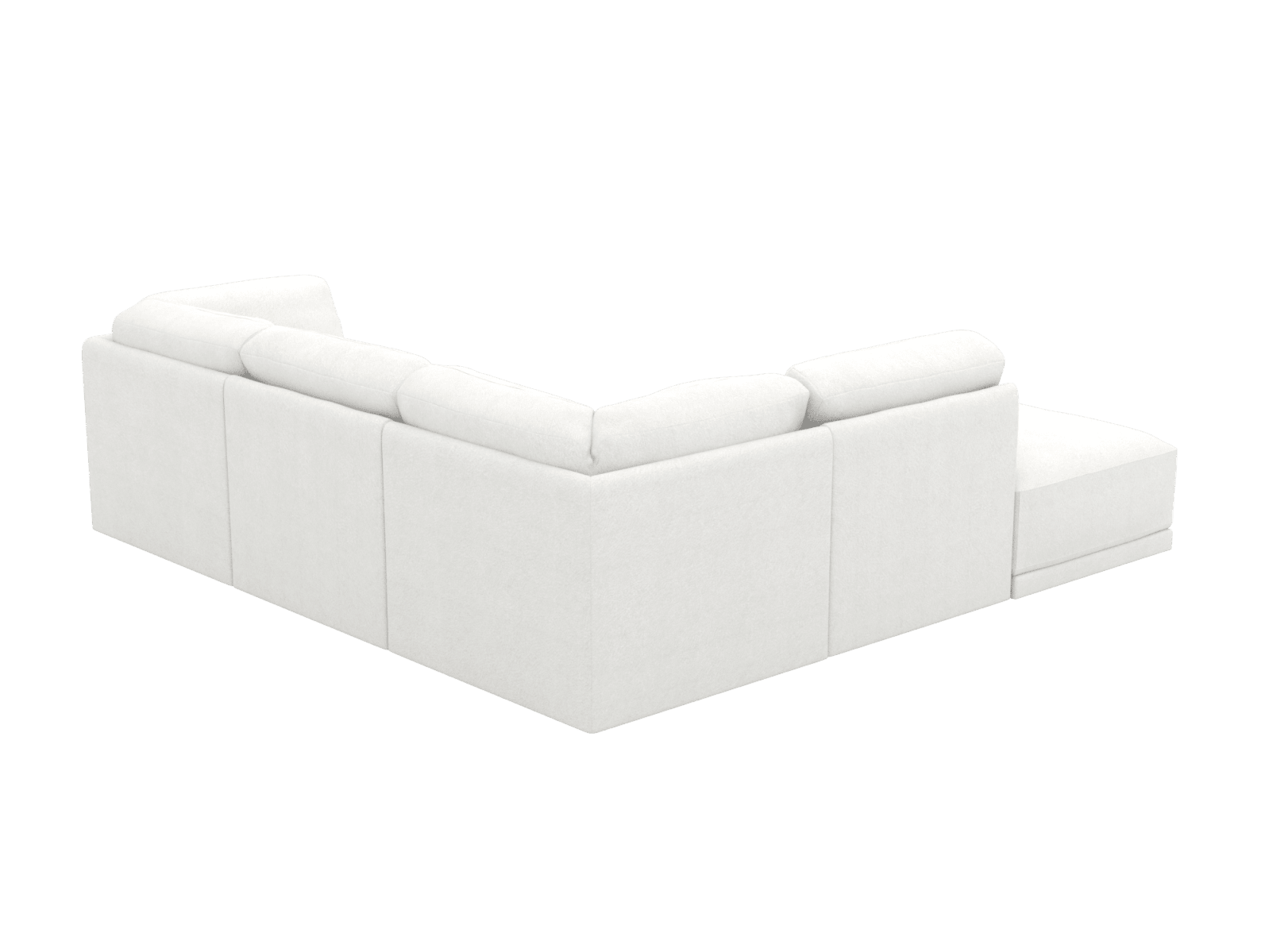 Emily Modular Sofa Muse Frost - 5 Piece color Muse Frost