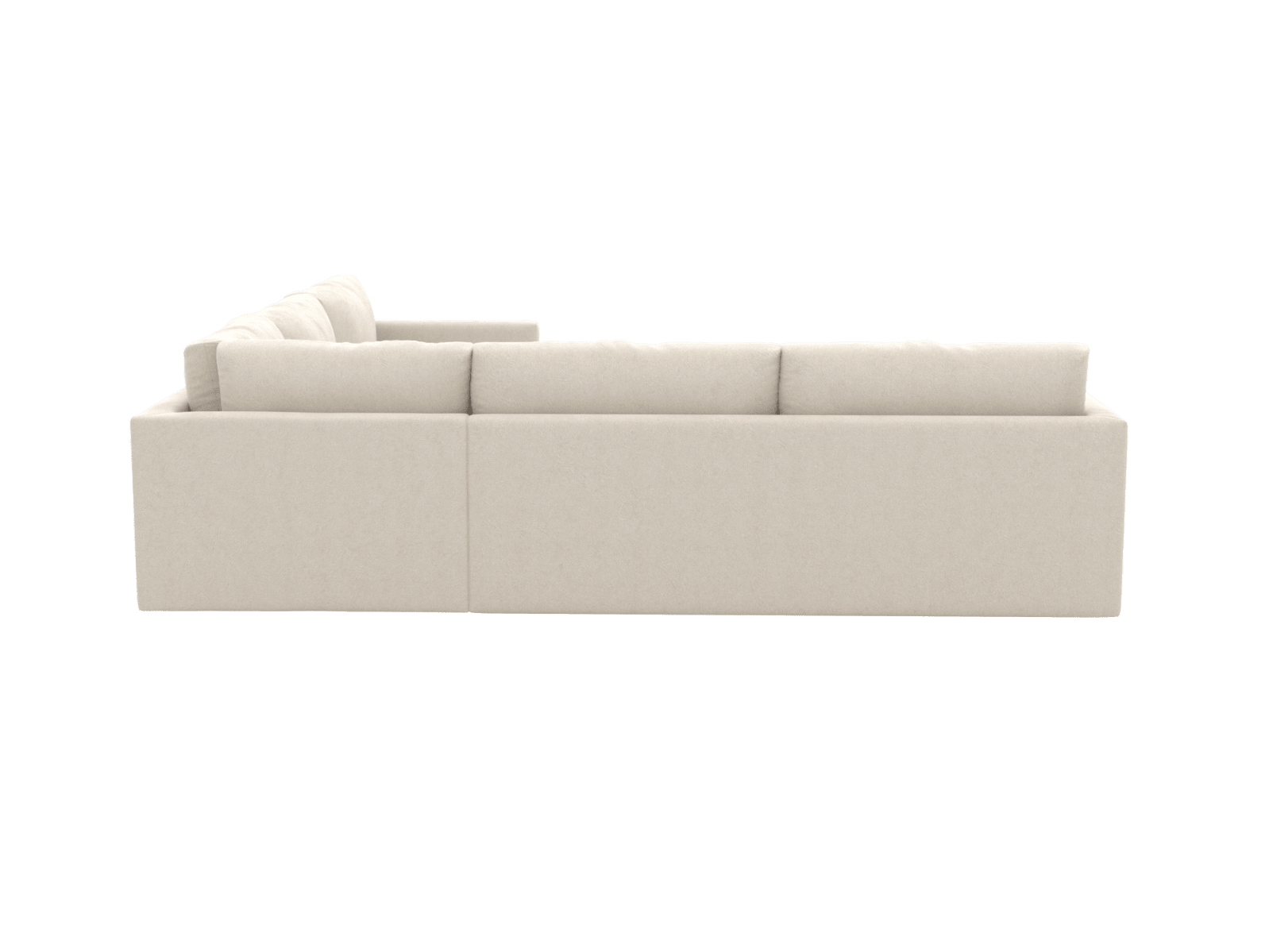 Haven Muse Flax 7 Seater Corner Sofa color Muse Flax