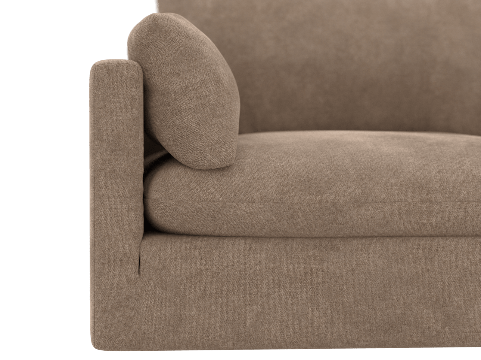 Willow Tribute Walnut Modular Sofa - 2 Seater color Tribute Walnut