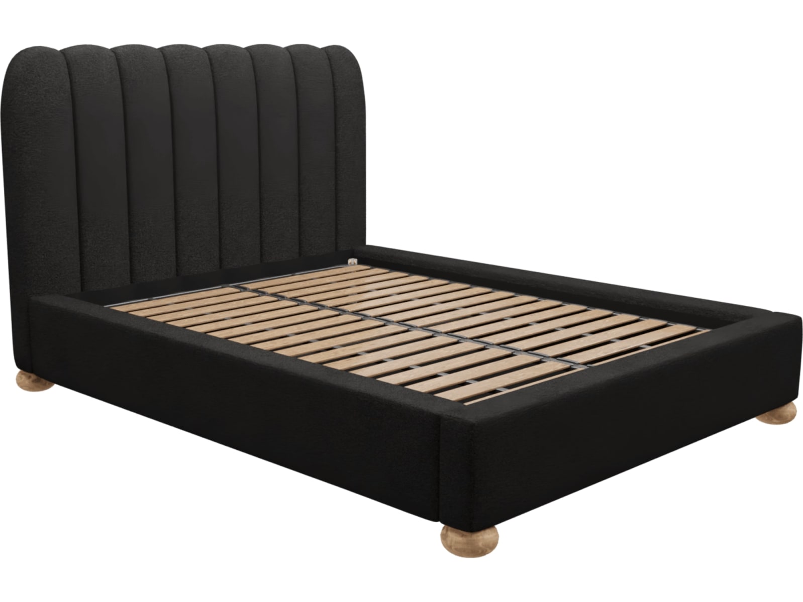 Maeve Bed California Charcoal color California Charcoal