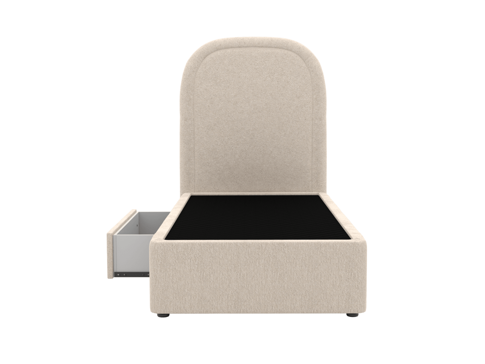 Libby Zenith Storage Drawer Kids Bed Avon Taupe color Avon Taupe