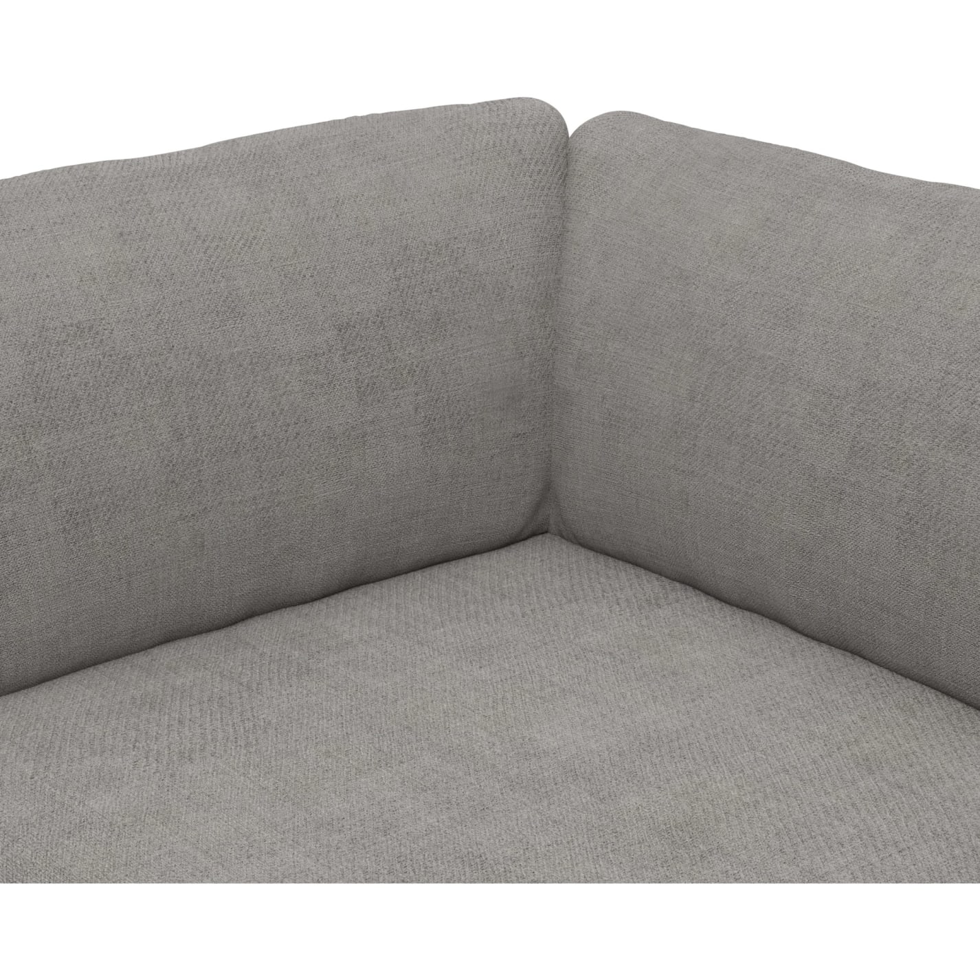 Finley Isla Soft Grey Corner Sofa Chair Module color Isla Soft Grey