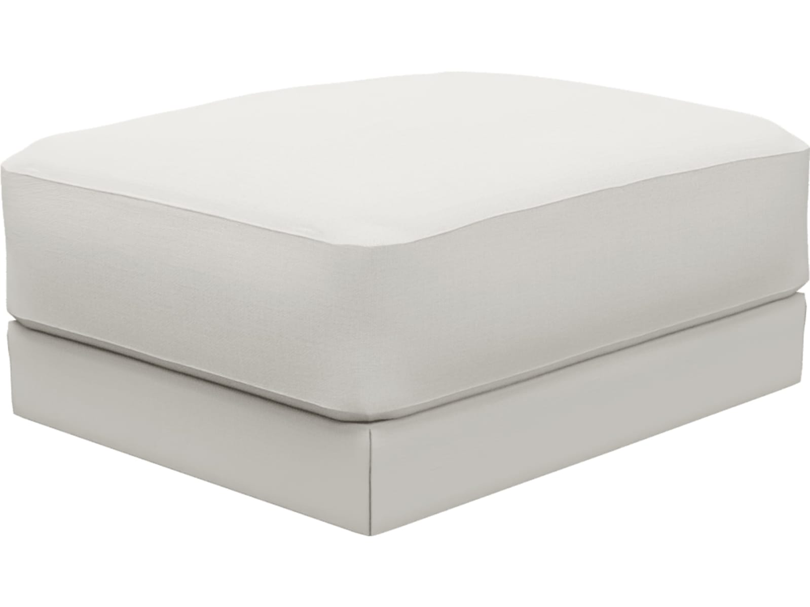 Monica Tribute Ice Ottoman color Tribute Ice