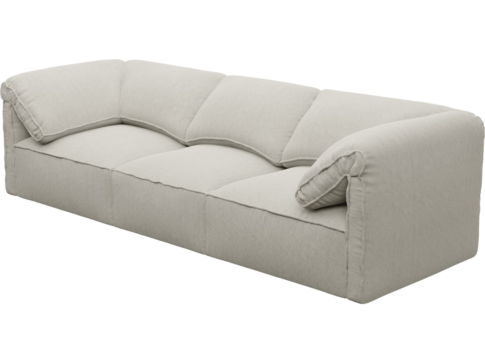 Kai Noa Desert Modular Sofa - 3 Seater color Noa Desert