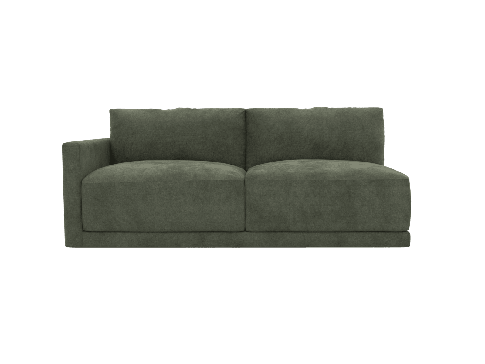 Haven Muse Forest 3 Seater Left Arm Facing Sofa Module color Muse Forest