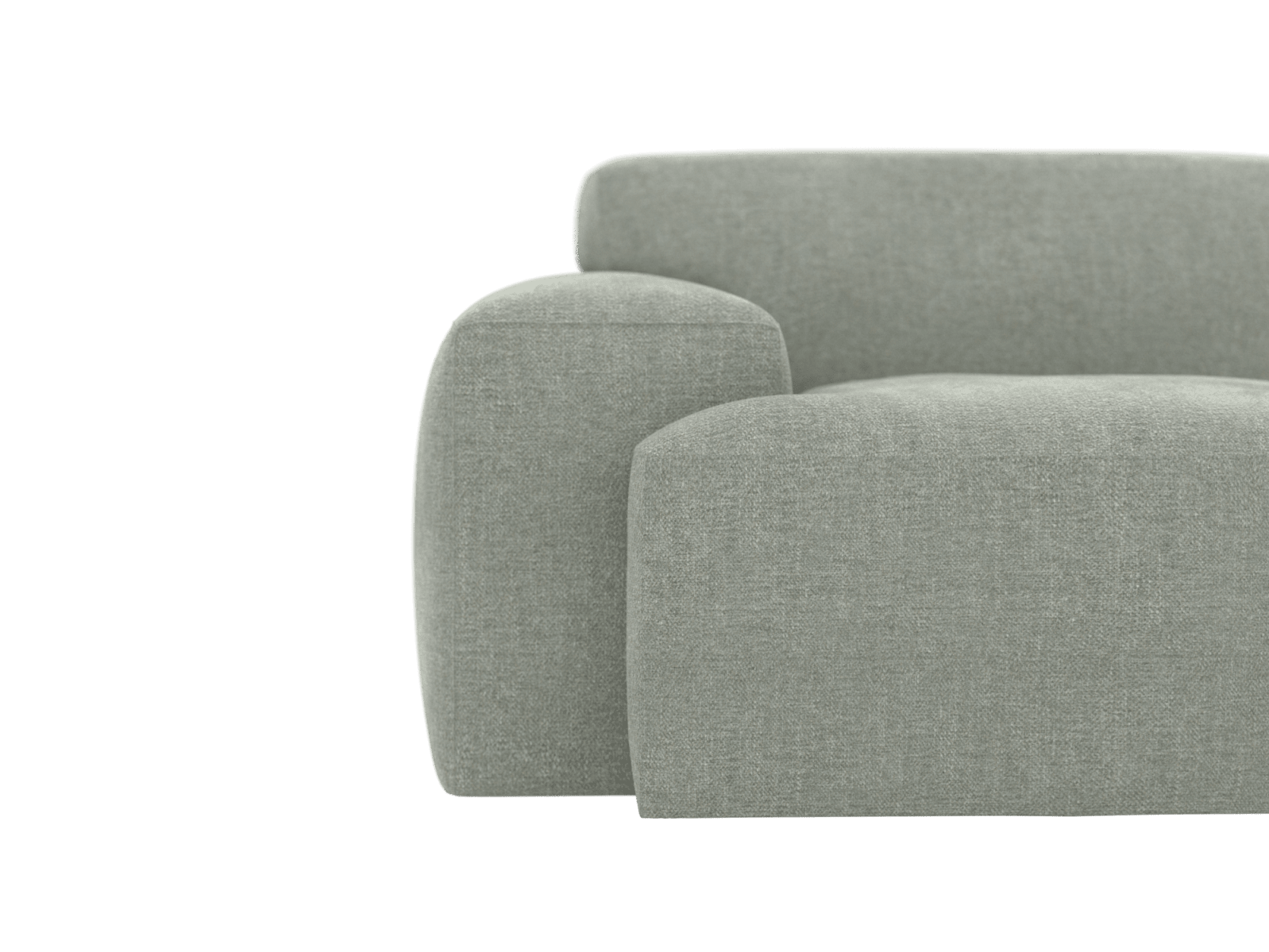 Copenhagen Avon Sage Left Arm Facing Sofa Module color Avon Sage