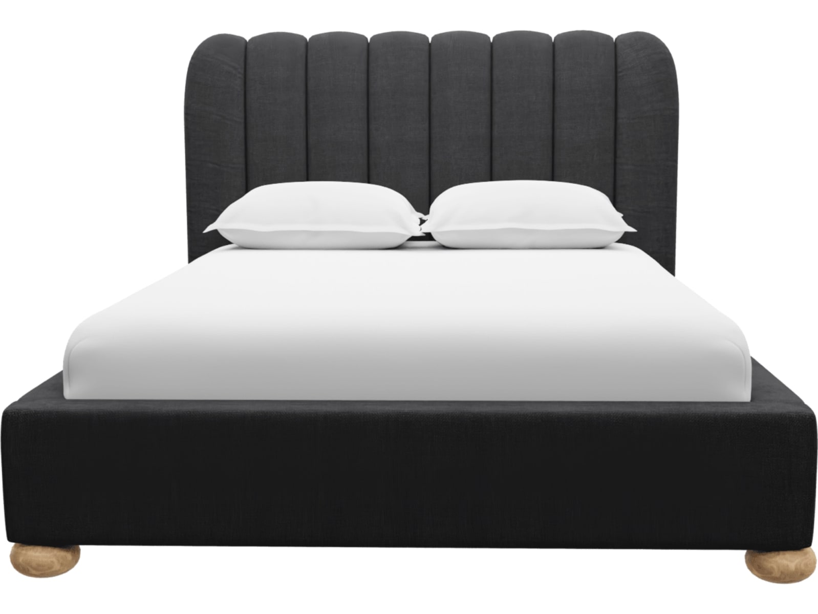 Maeve Bed Plaza Flint Grey color Plaza Flint Grey