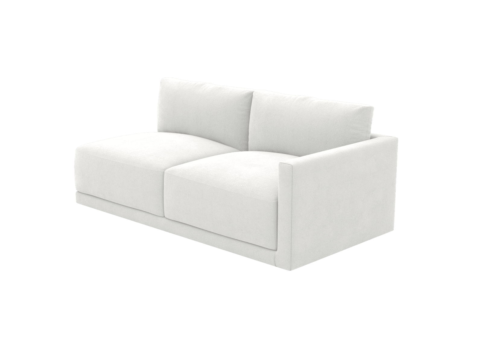 Haven Muse Frost 3 Seater Right Arm Facing Sofa Module color Muse Frost