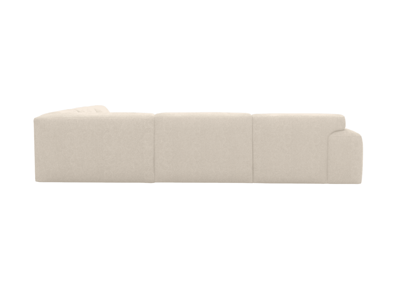 Copenhagen Tribute Shell Sofa - 5 Seater Wedge Corner Sofa color Tribute Shell