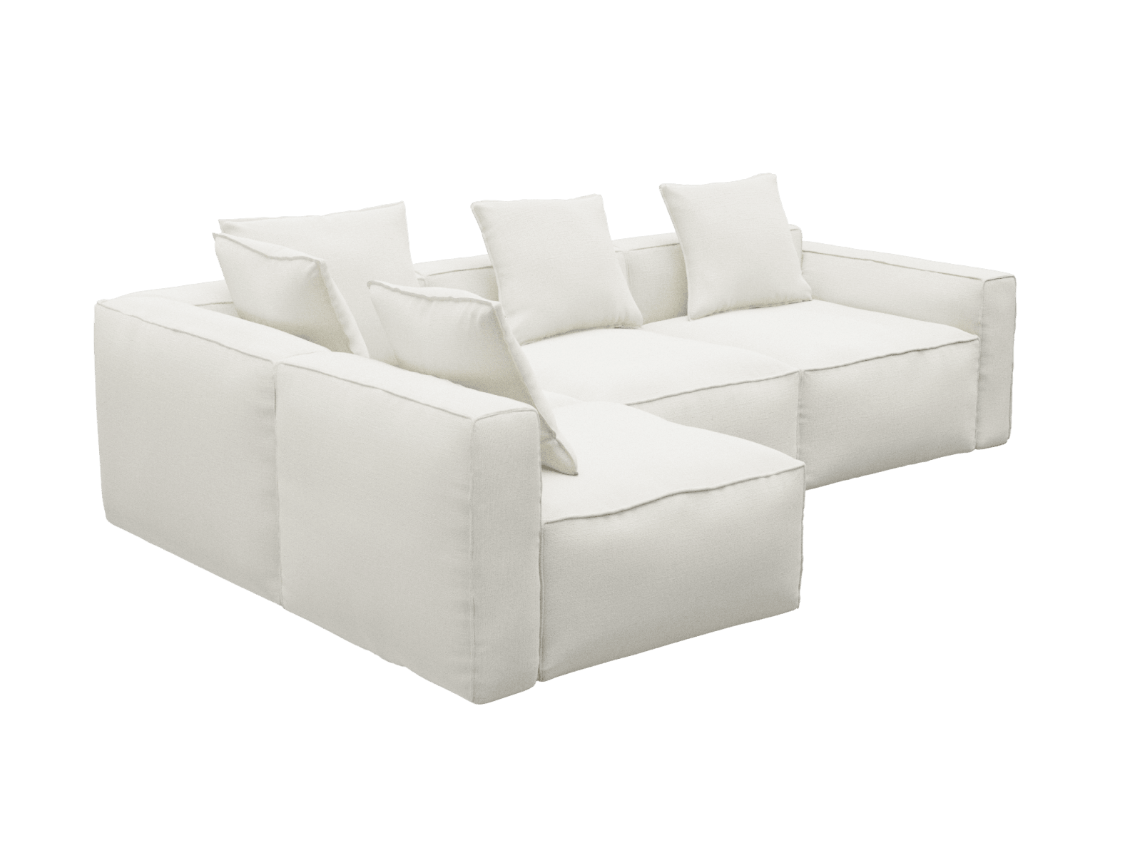 Riley Apt Tribute Shell Corner Sofa - 4 Seater LAF Terminal color Tribute Shell