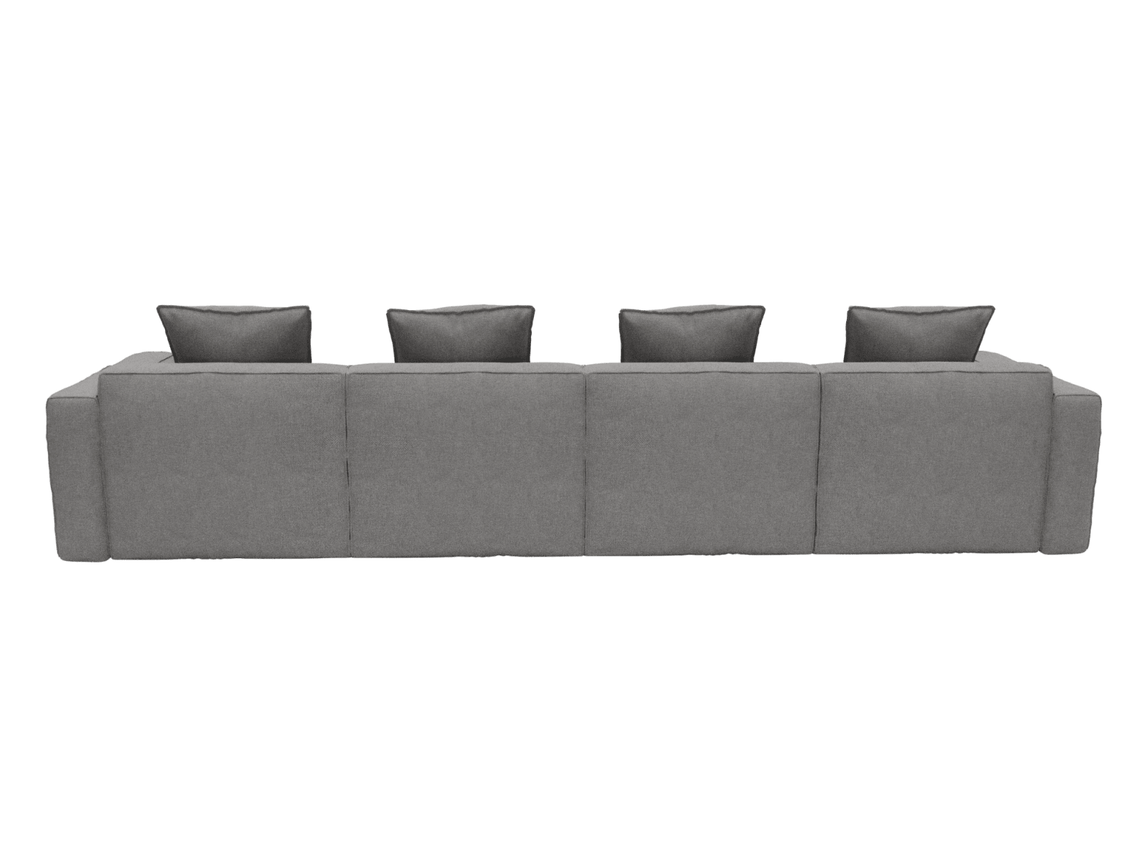Riley Apt California Slate Sofa - 4 Seater color California Slate