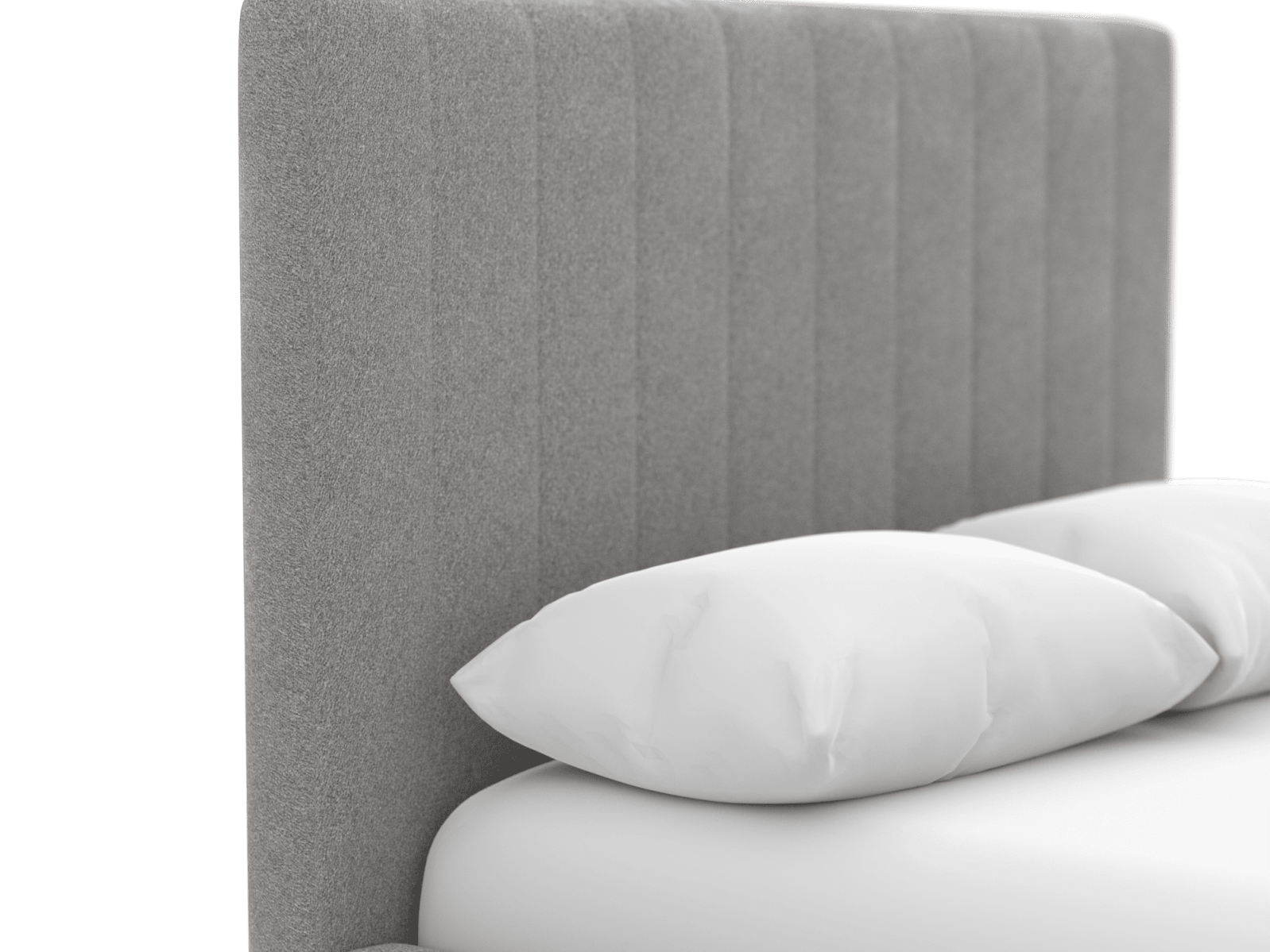 Brentwood Gas Lift Bed Toorak Pebble color Toorak Pebble