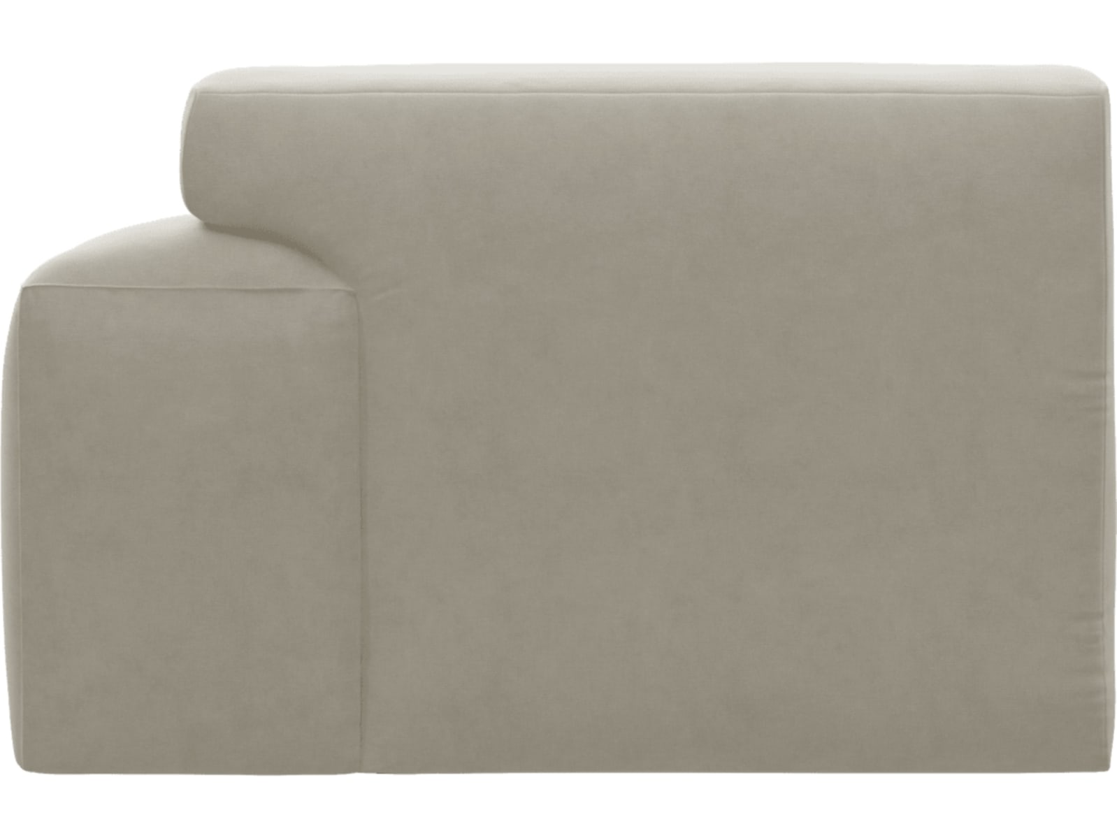 Copenhagen Muse Flax Right Arm Facing Sofa Module color Muse Flax