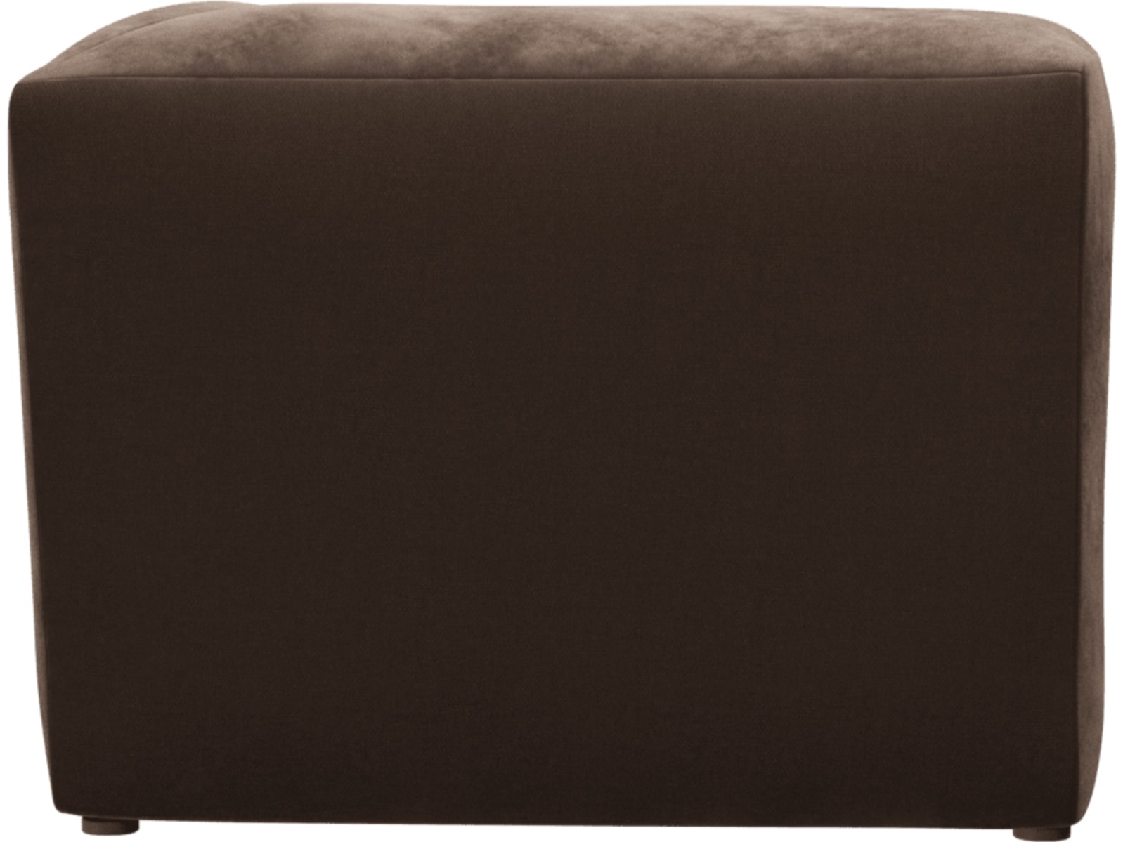 Copenhagen Muse Chocolate Square Corner Chair Sofa Module color Muse Chocolate