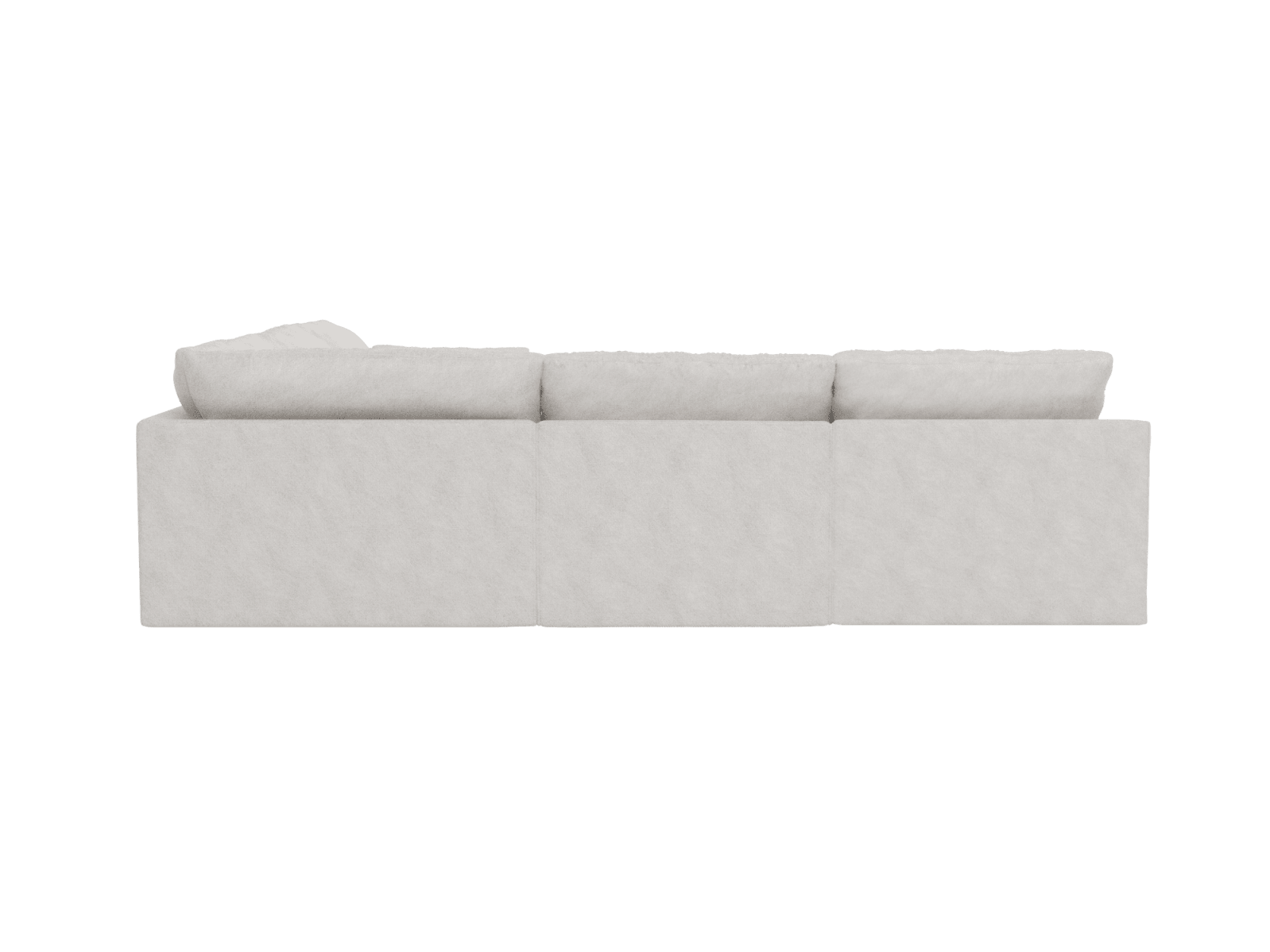 Retreat California Ivory Corner Sofa - 5 Seater color California Ivory