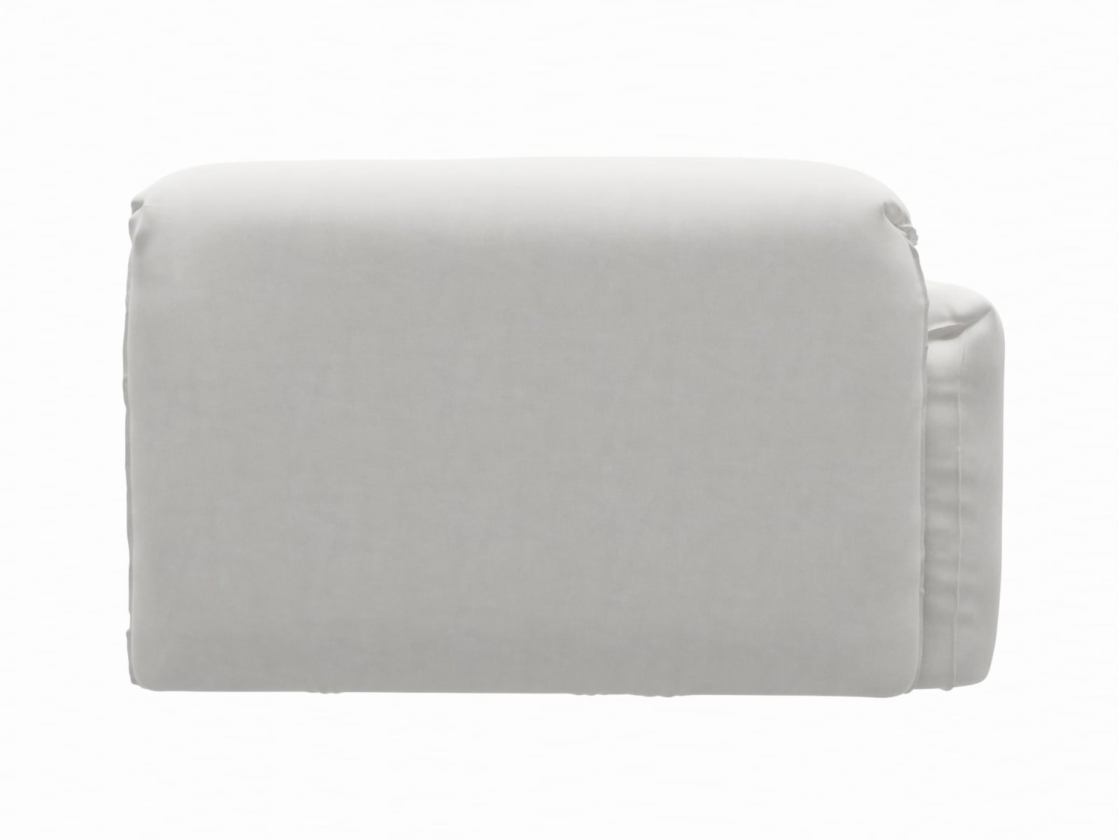 Clarence Muse Frost 2 Seat Left Arm Facing Sofa Module color Muse Frost