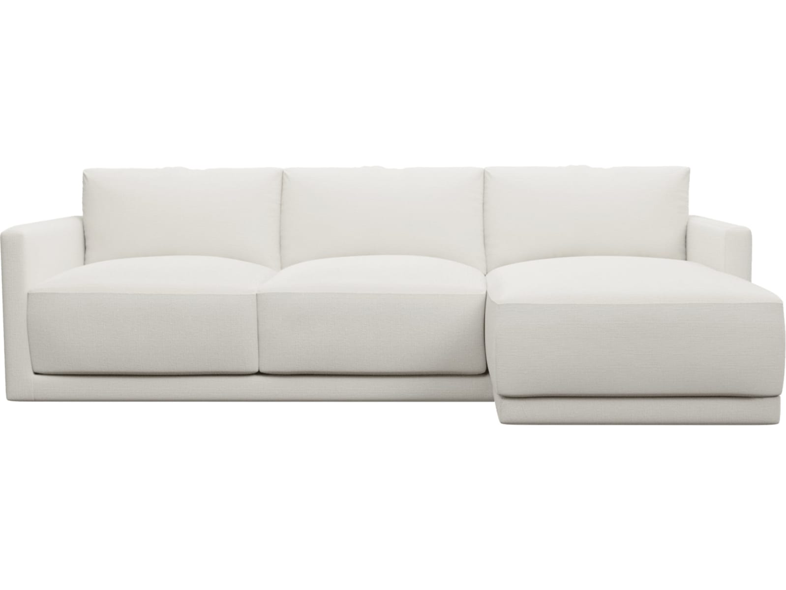 Haven Apt Tribute Ice Chaise Sofa color Tribute Ice