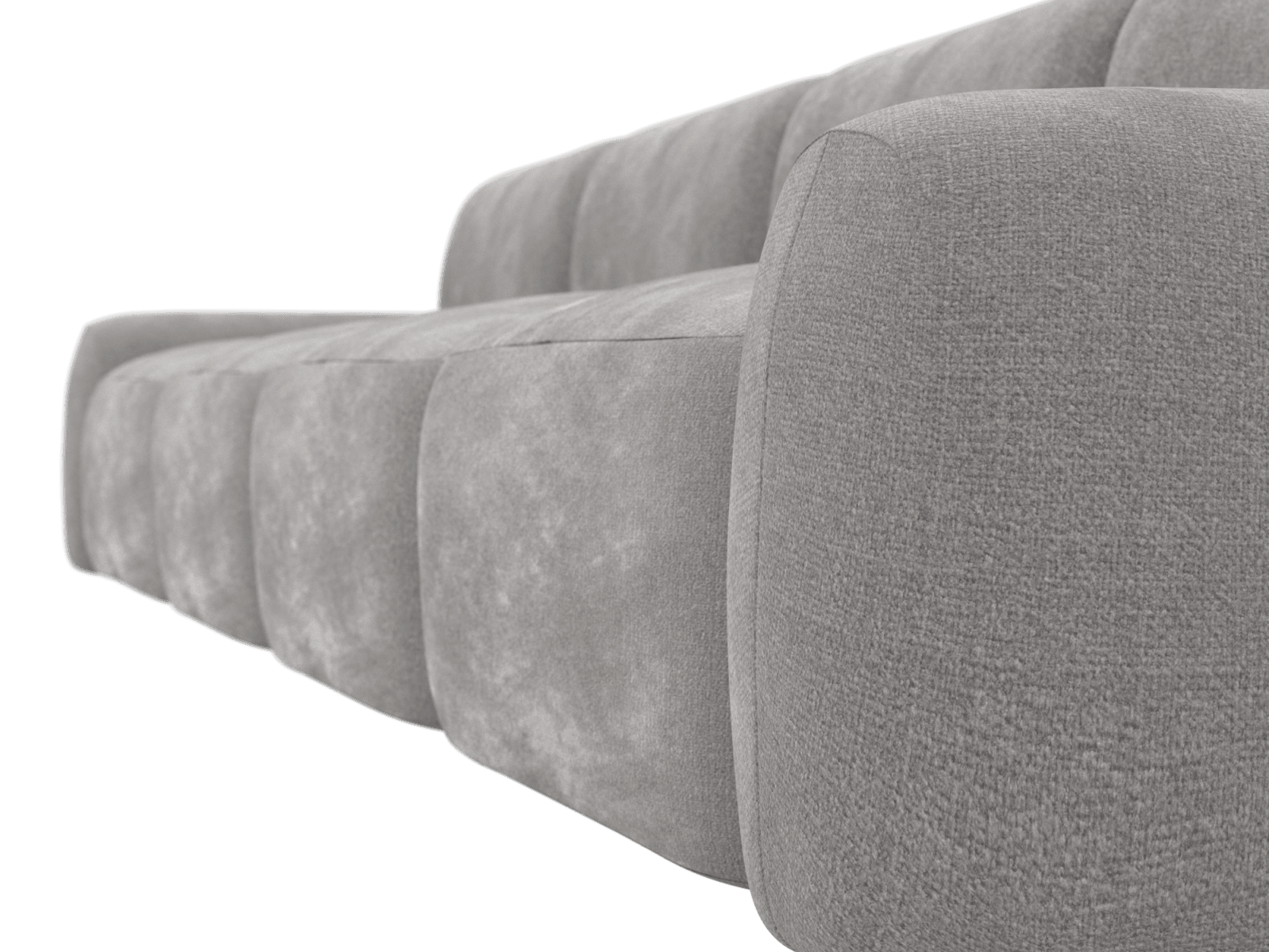 Beckett Toorak Pebble Modular Sofa - 4 Seater color Toorak Pebble