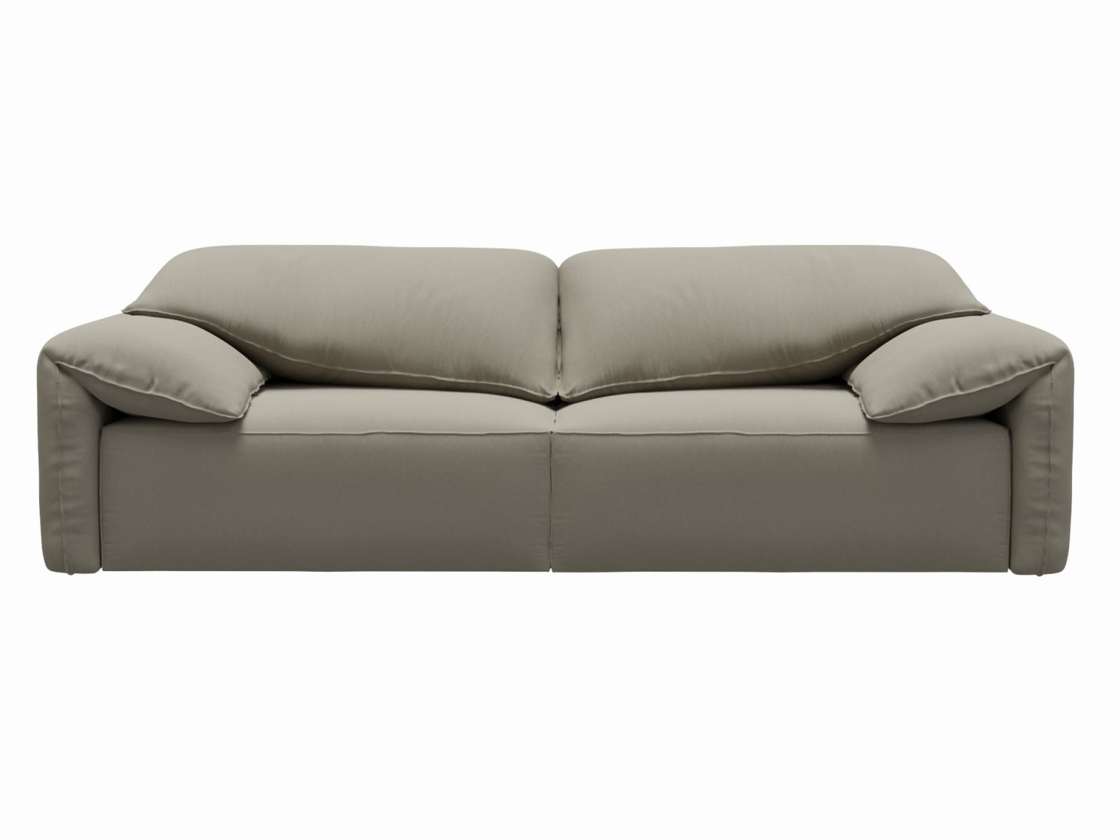 Clarence Plaza Natural Sofa - 4 Seater color Plaza Natural