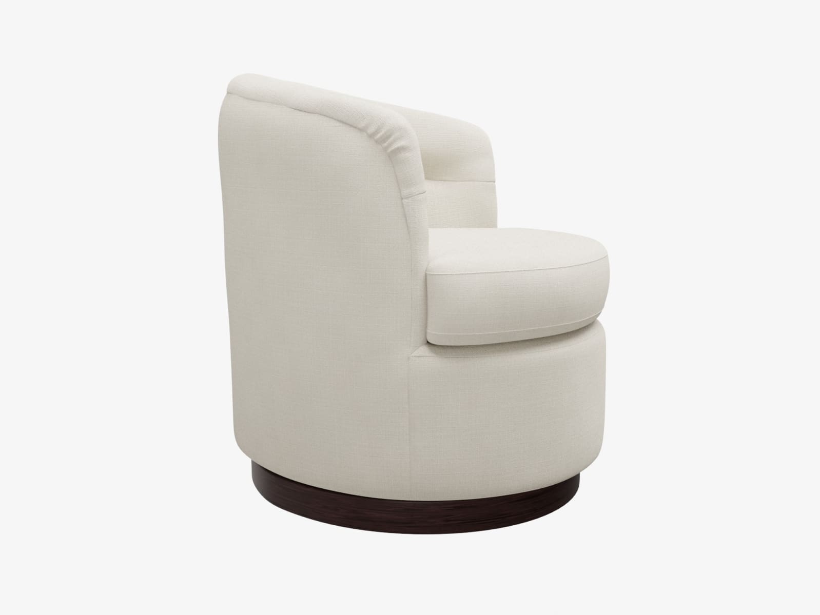 Penelope Swivel Chair Toorak Pearl color Toorak Pearl