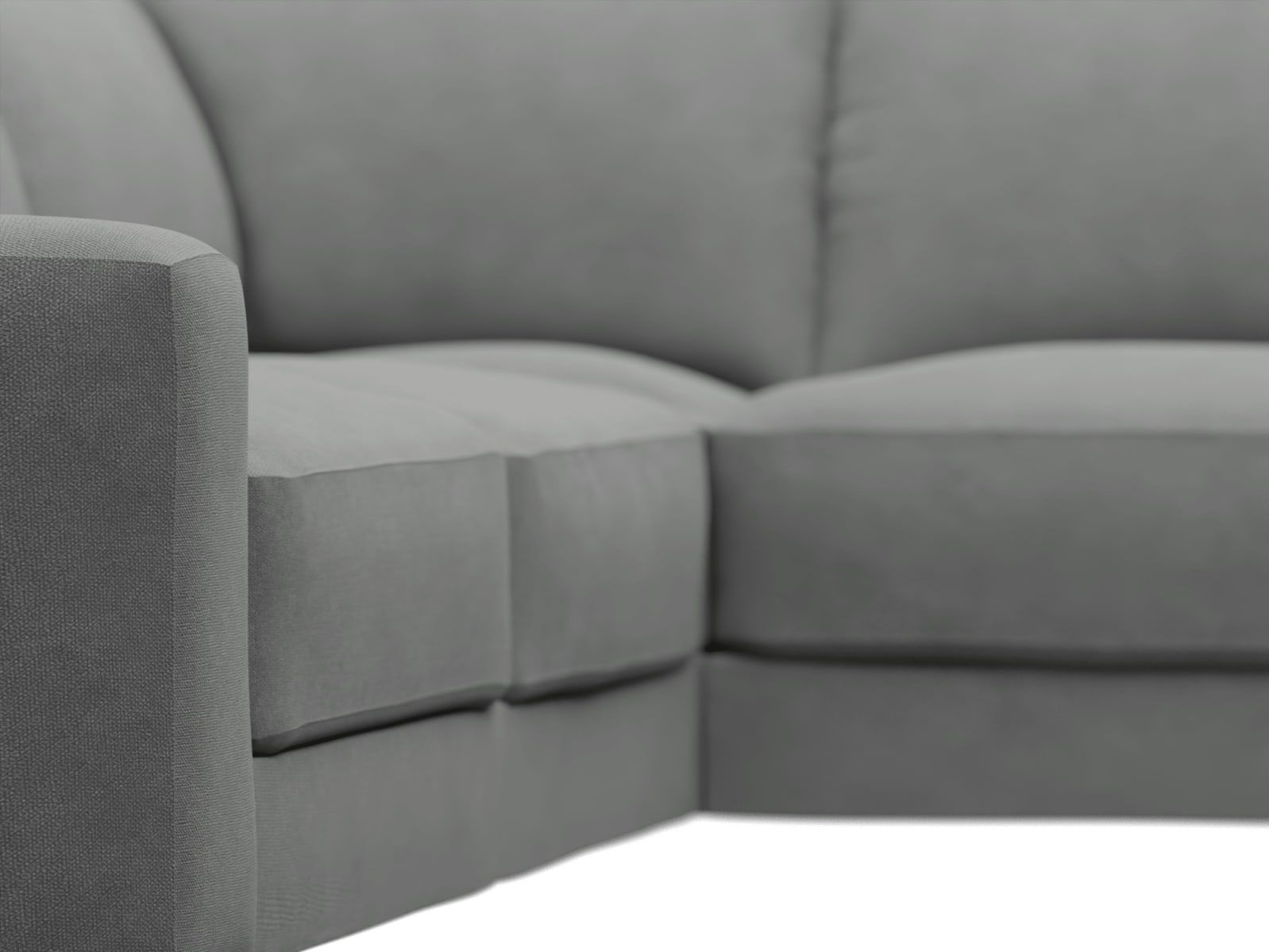 Monica Maya Flint Sofa - 4 Seater RAF Terminal color Maya Flint