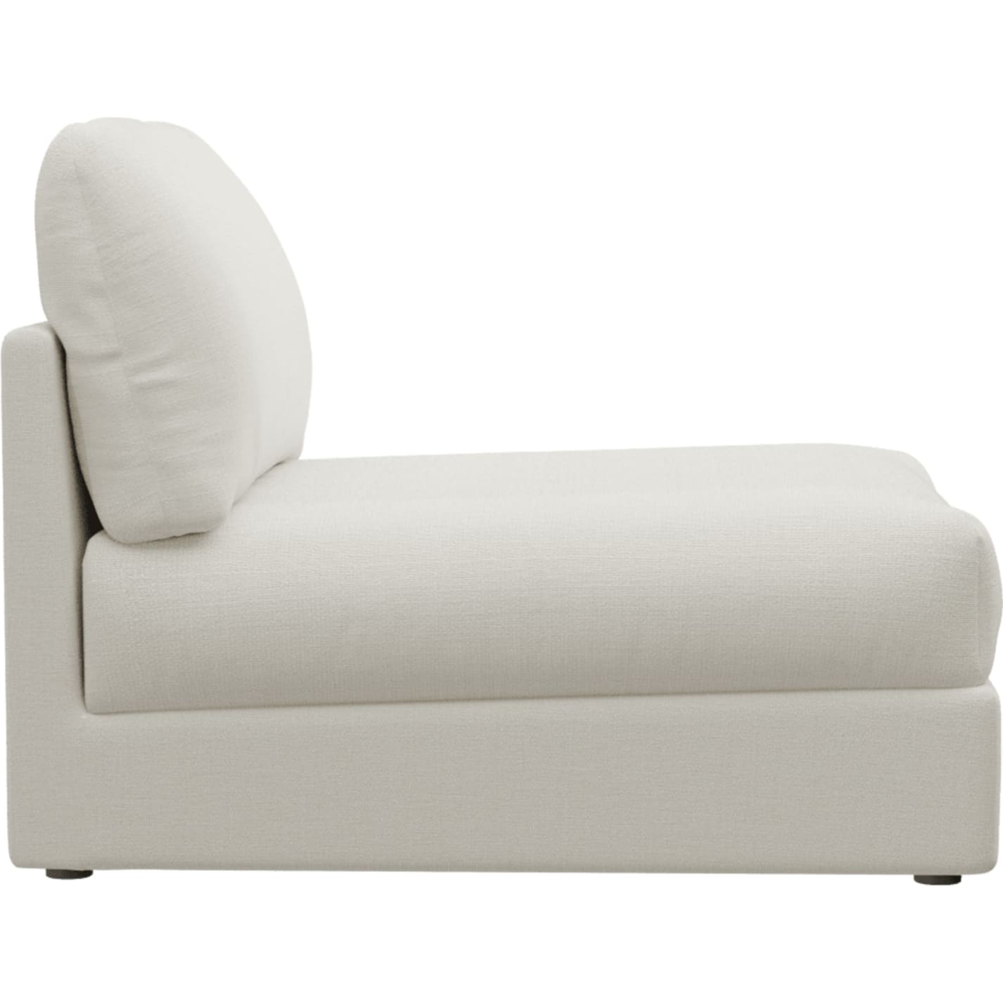 Finley Tribute Shell Armless Sofa Chair Module color Tribute Shell