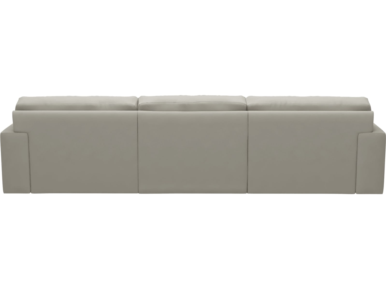 Monica California Ivory Chaise Sofa - 3 Seater color California Ivory