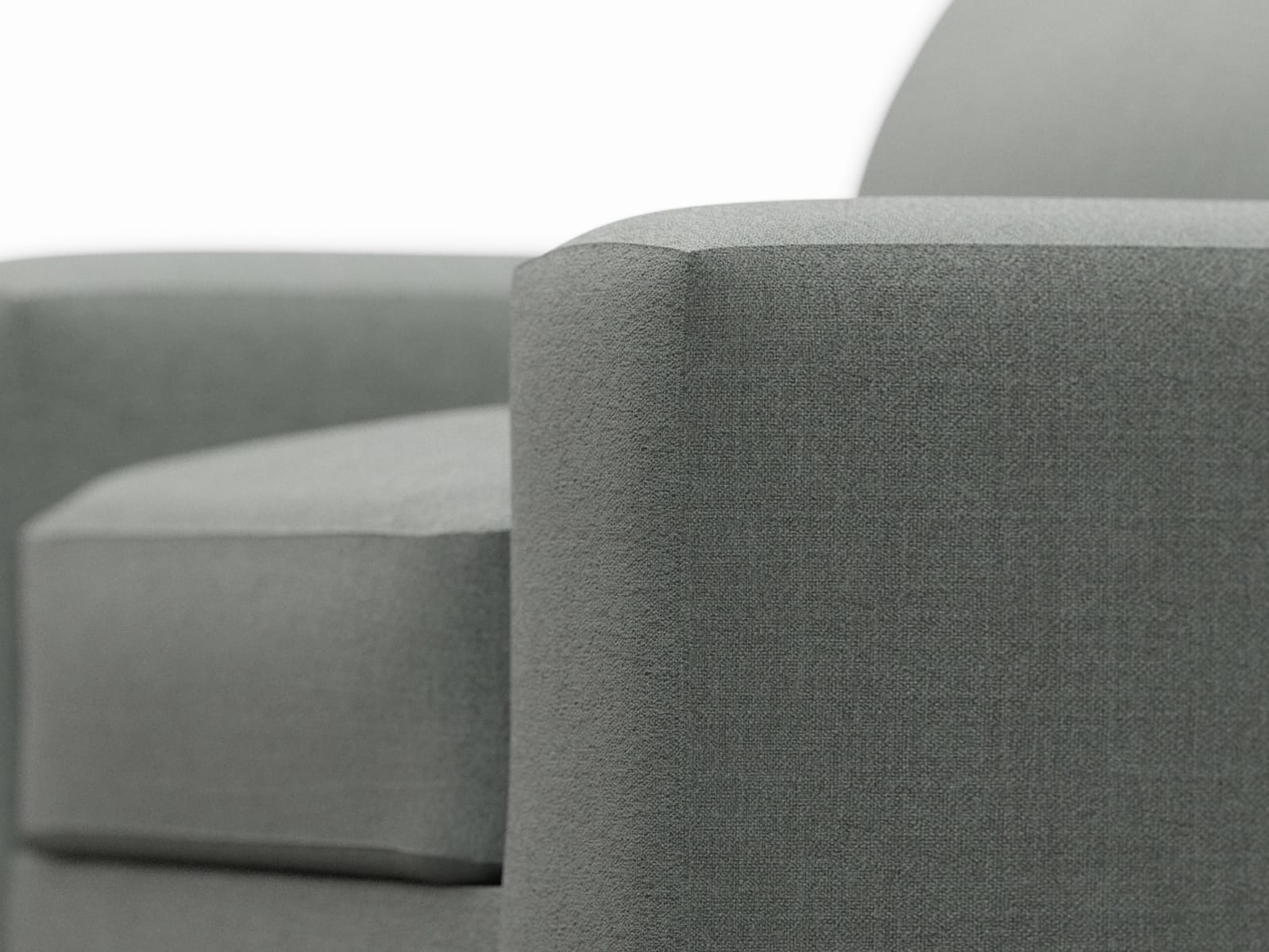 Monica Tribute Storm Armchair color Tribute Storm