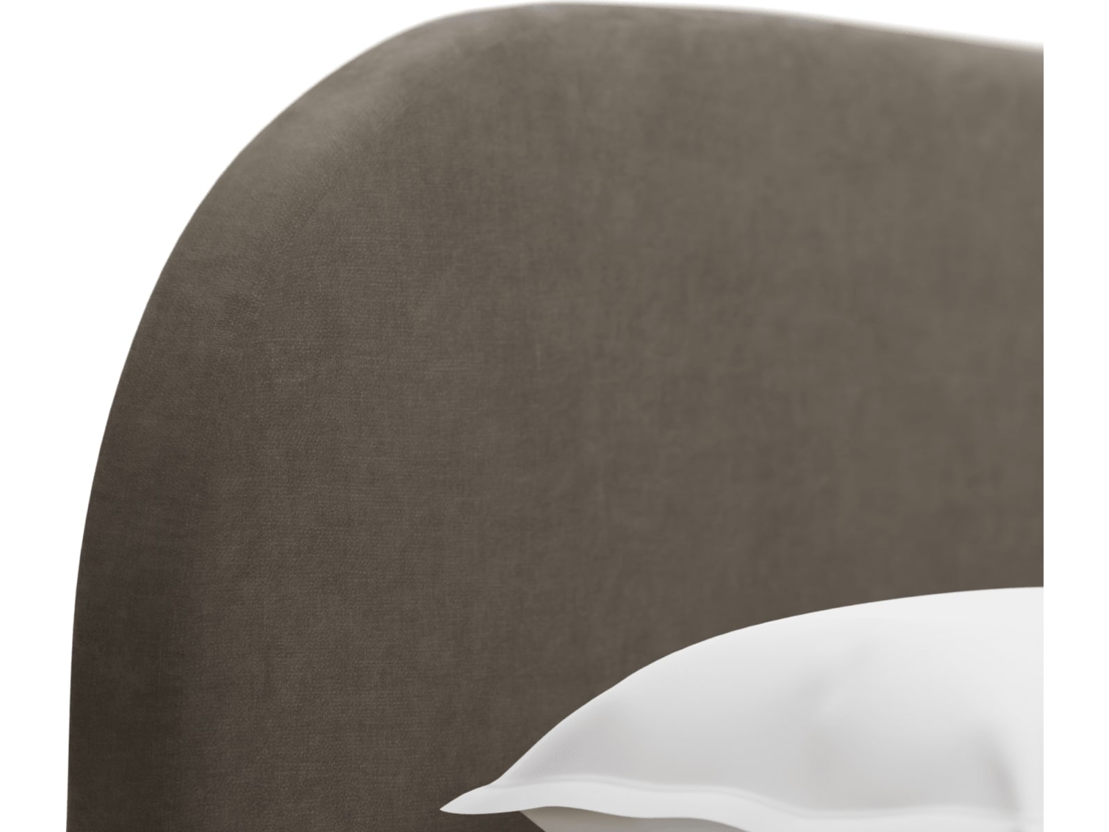 Capri Gas Lift Bed Muse Mink color Muse Mink