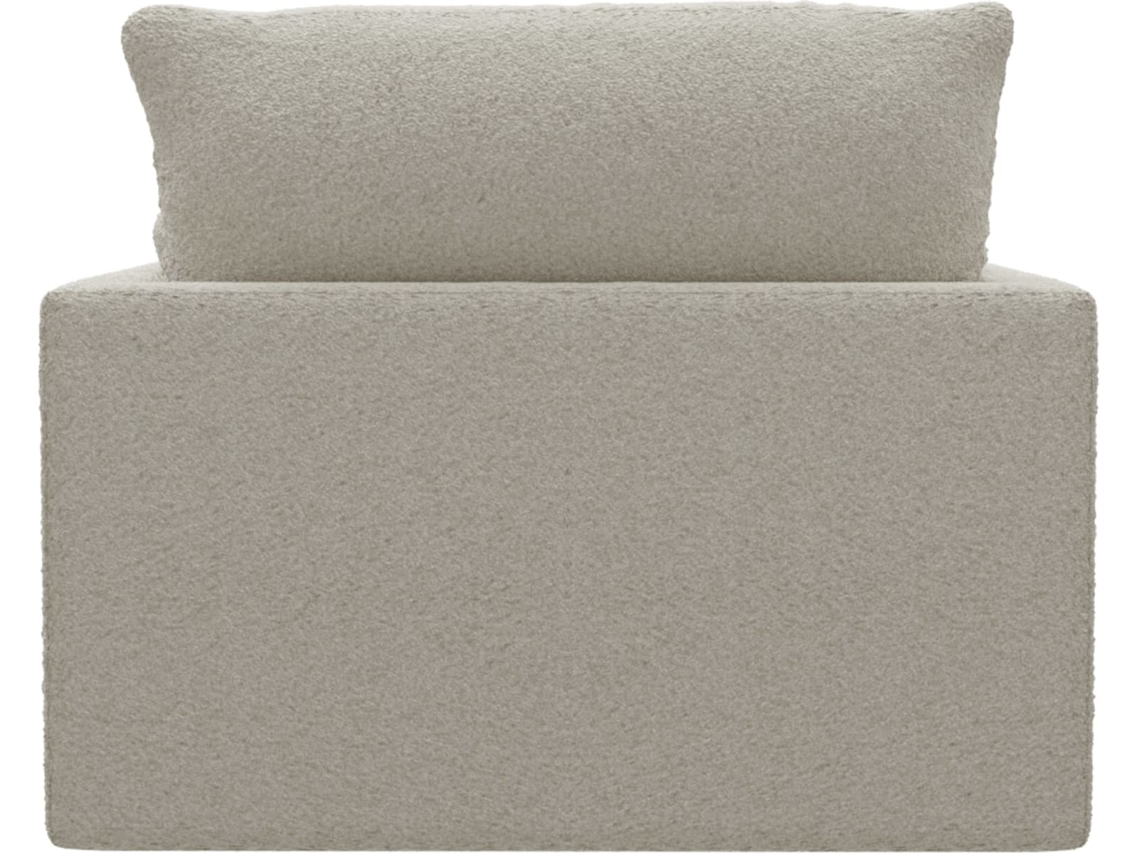 Willow Boucle Ivory Armchair color Boucle Ivory