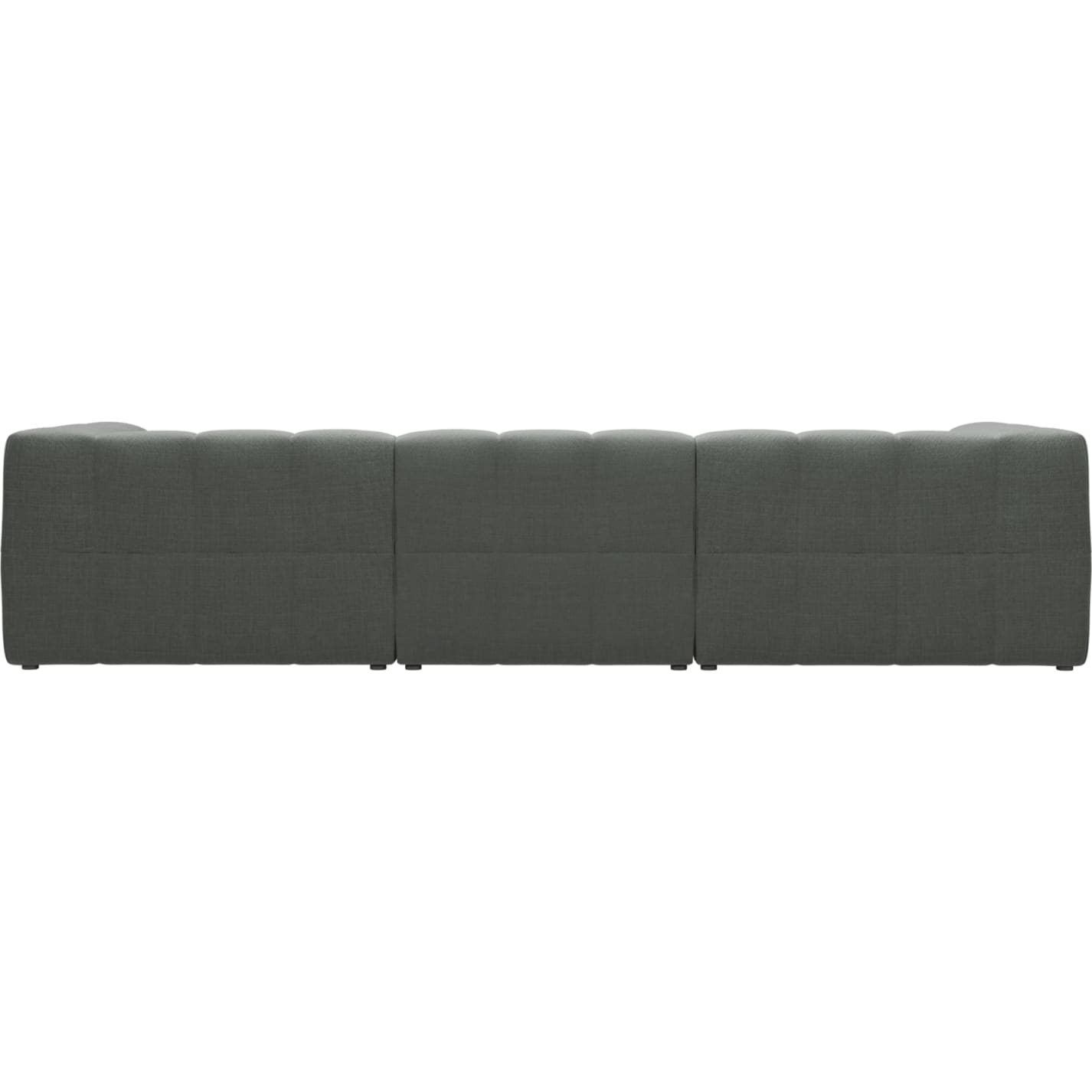 Lucello Tribute Storm Modular Sofa with Ottoman - 4 Piece color Tribute Storm
