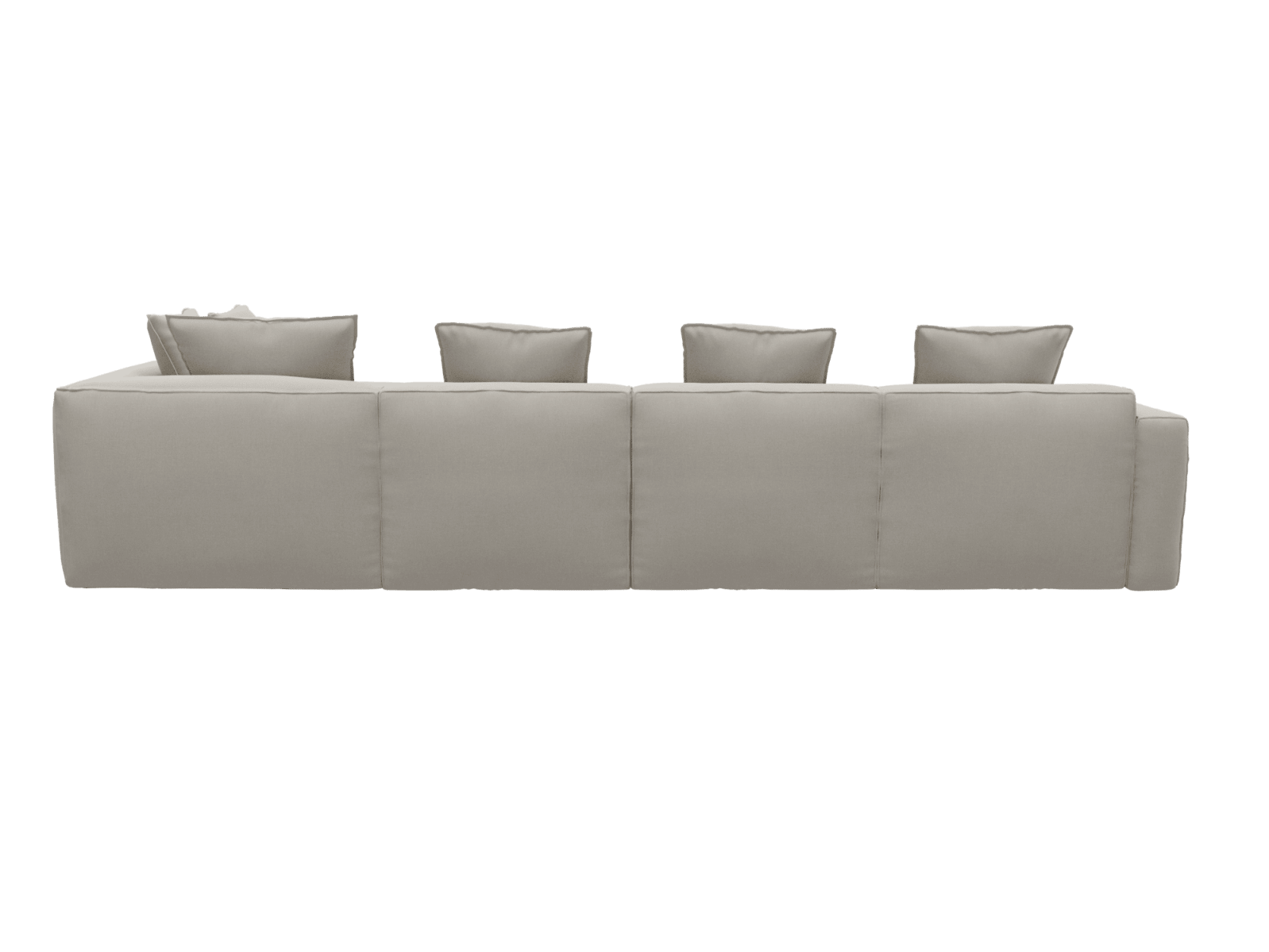 Riley Apt Santa Fe Sand Sofa - 6 Seater RAF Terminal color Santa Fe Sand
