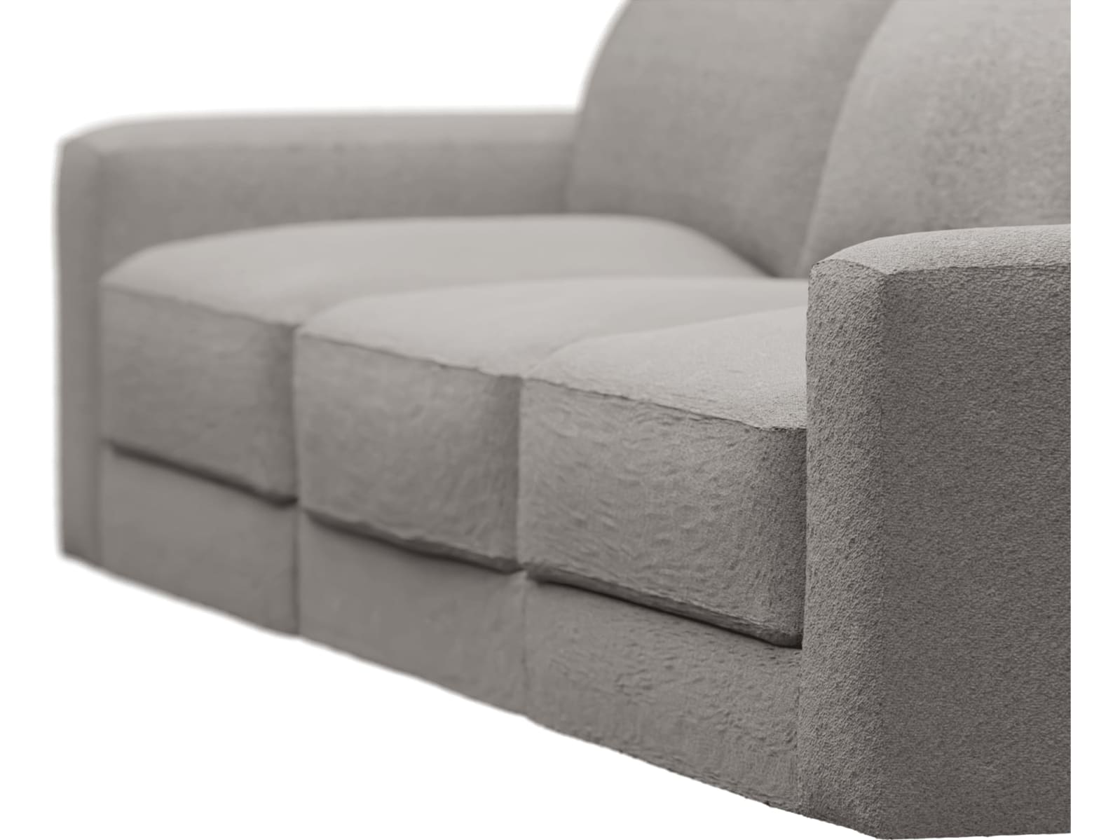 Monica Boucle Pumice Sofa - 3 Seater color Boucle Pumice