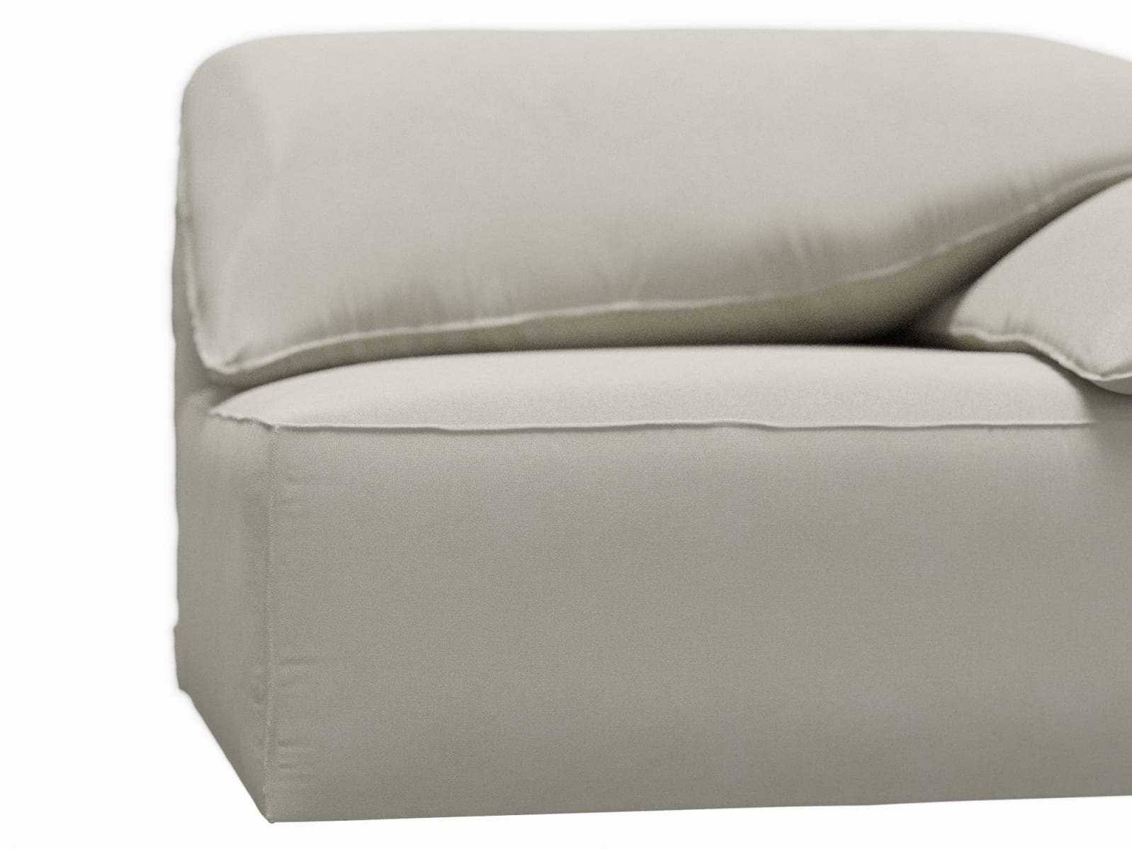 Clarence California Ivory 2 Seat Right Arm Facing Sofa Module color California Ivory