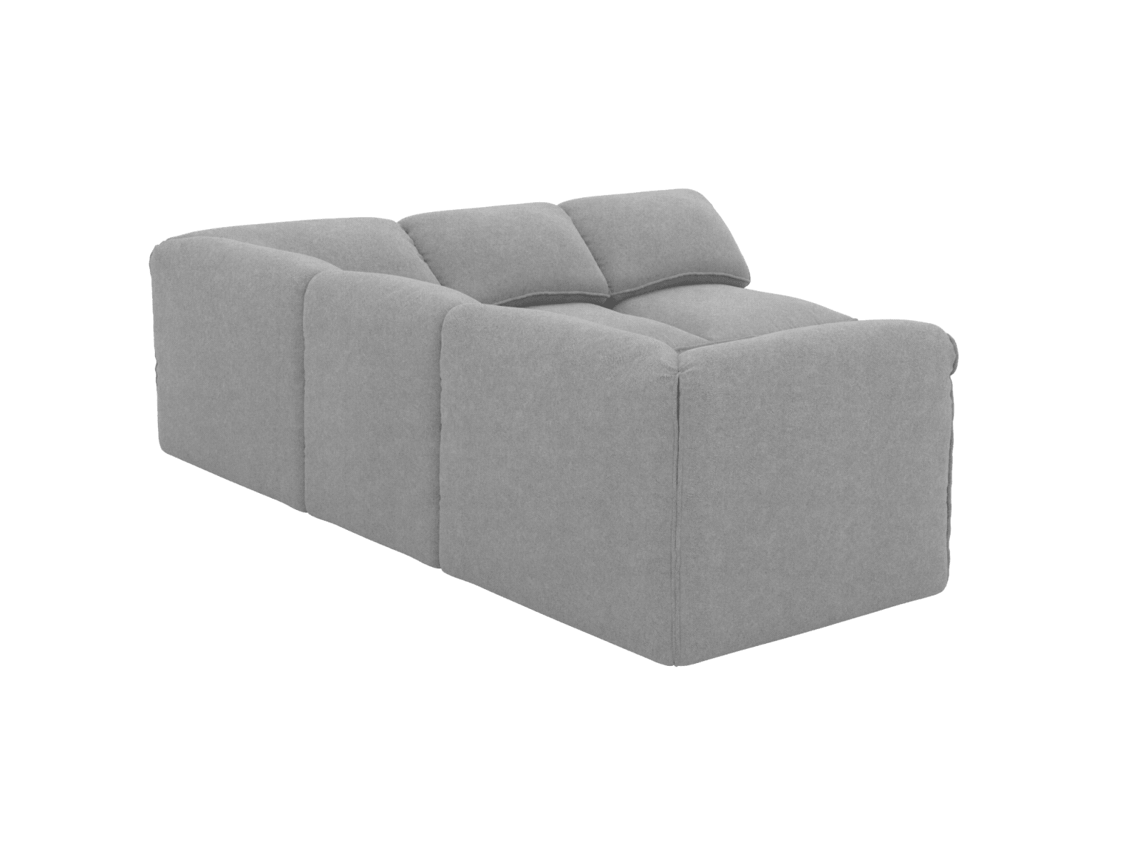 Kai California Slate Modular Sofa - 5 Seater color California Slate